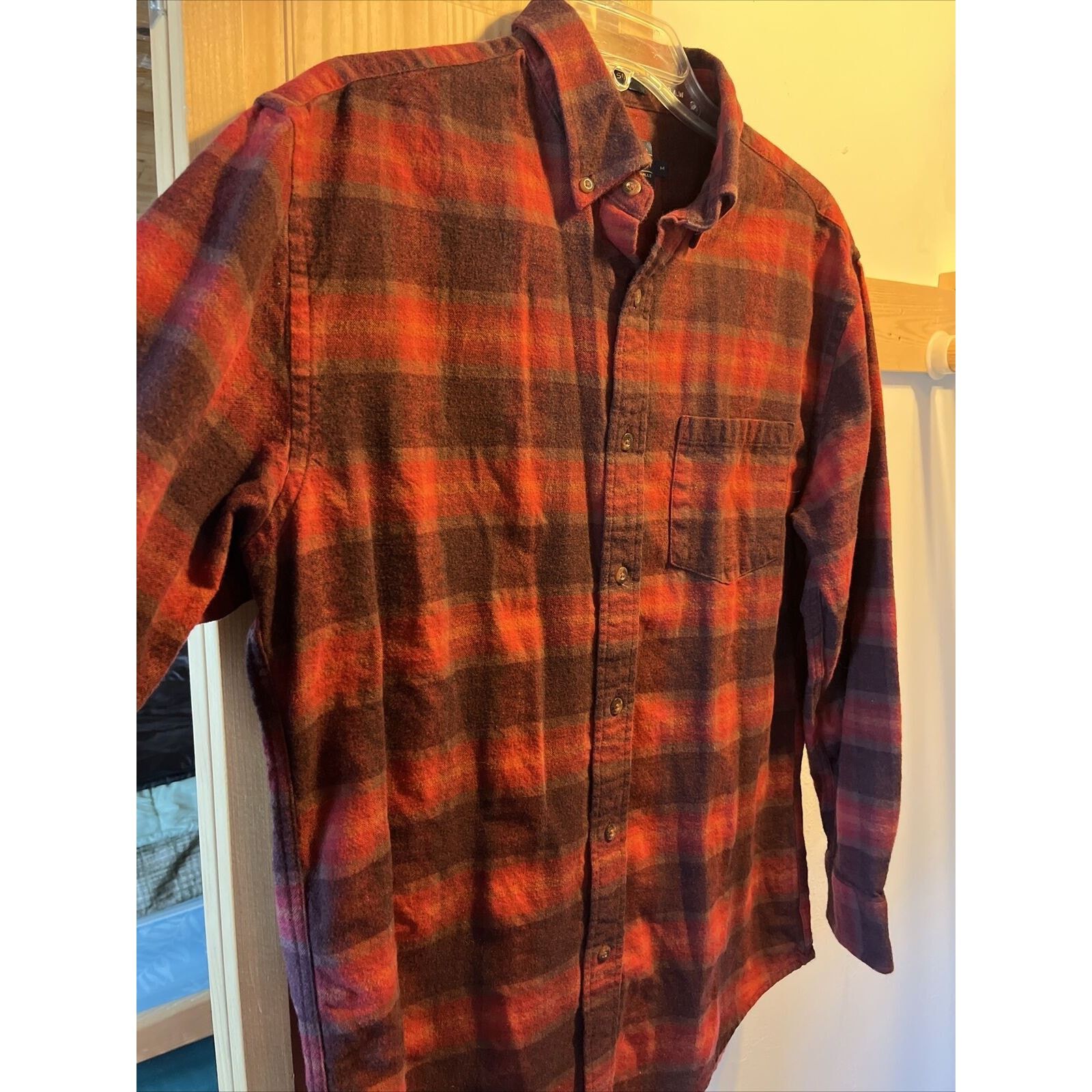 Pendleton Pendleton mason men’s M red plaid LS cotton flannel shirt Size US M / EU 48-50 / 2 - 5 Thumbnail