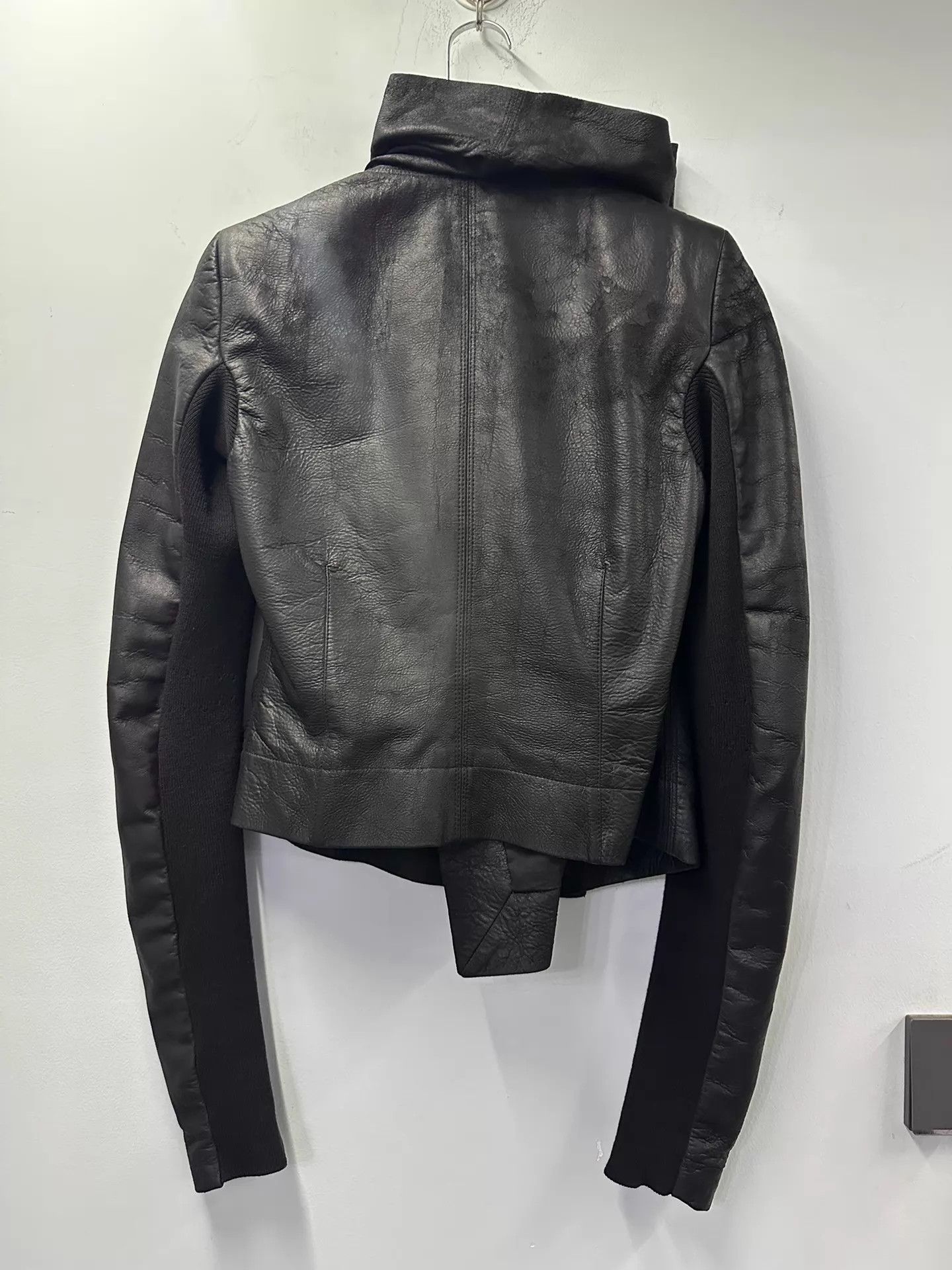Rick Owens Rick Owens Distressed Sheepskin Biker Jacket Size 40/S Size S / US 4 / IT 40 - 3 Thumbnail