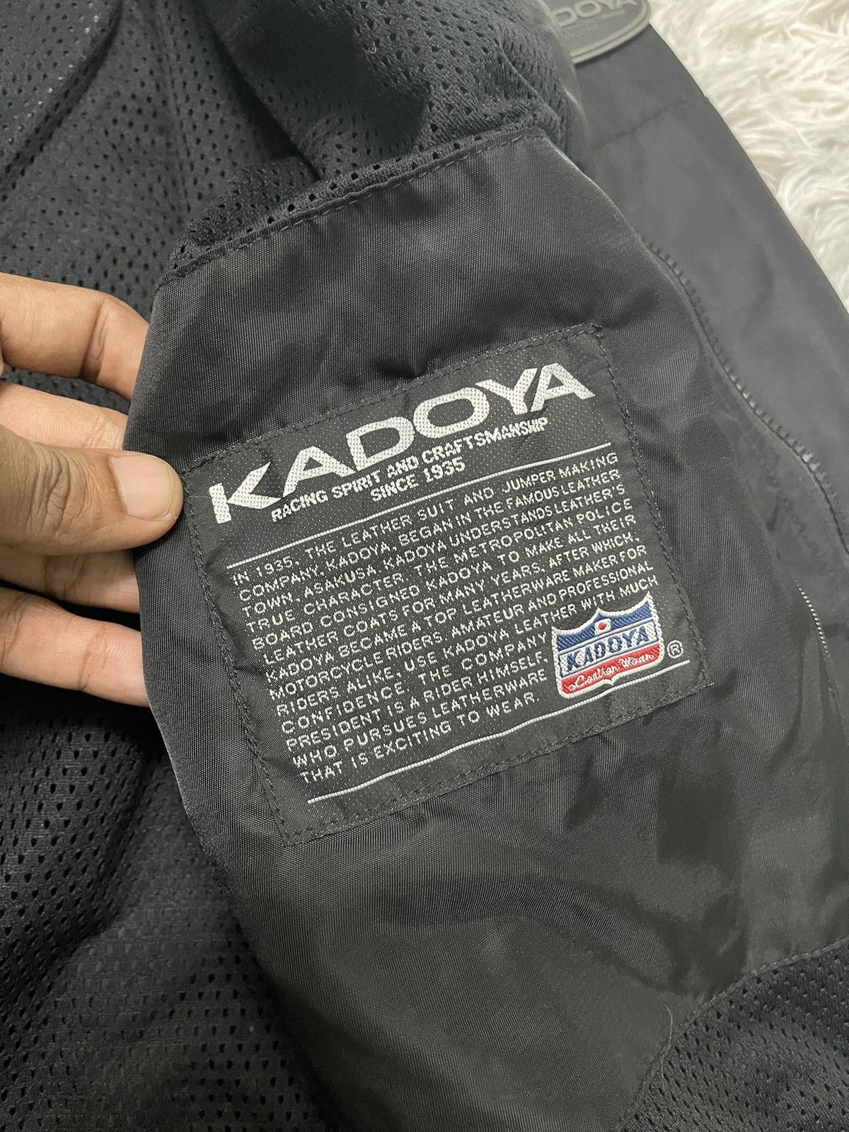 Kadoya 2000s K’S LEATHER BY KADOYA BIKER JACKET RARE Size US L / EU 52-54 / 3 - 12 Thumbnail