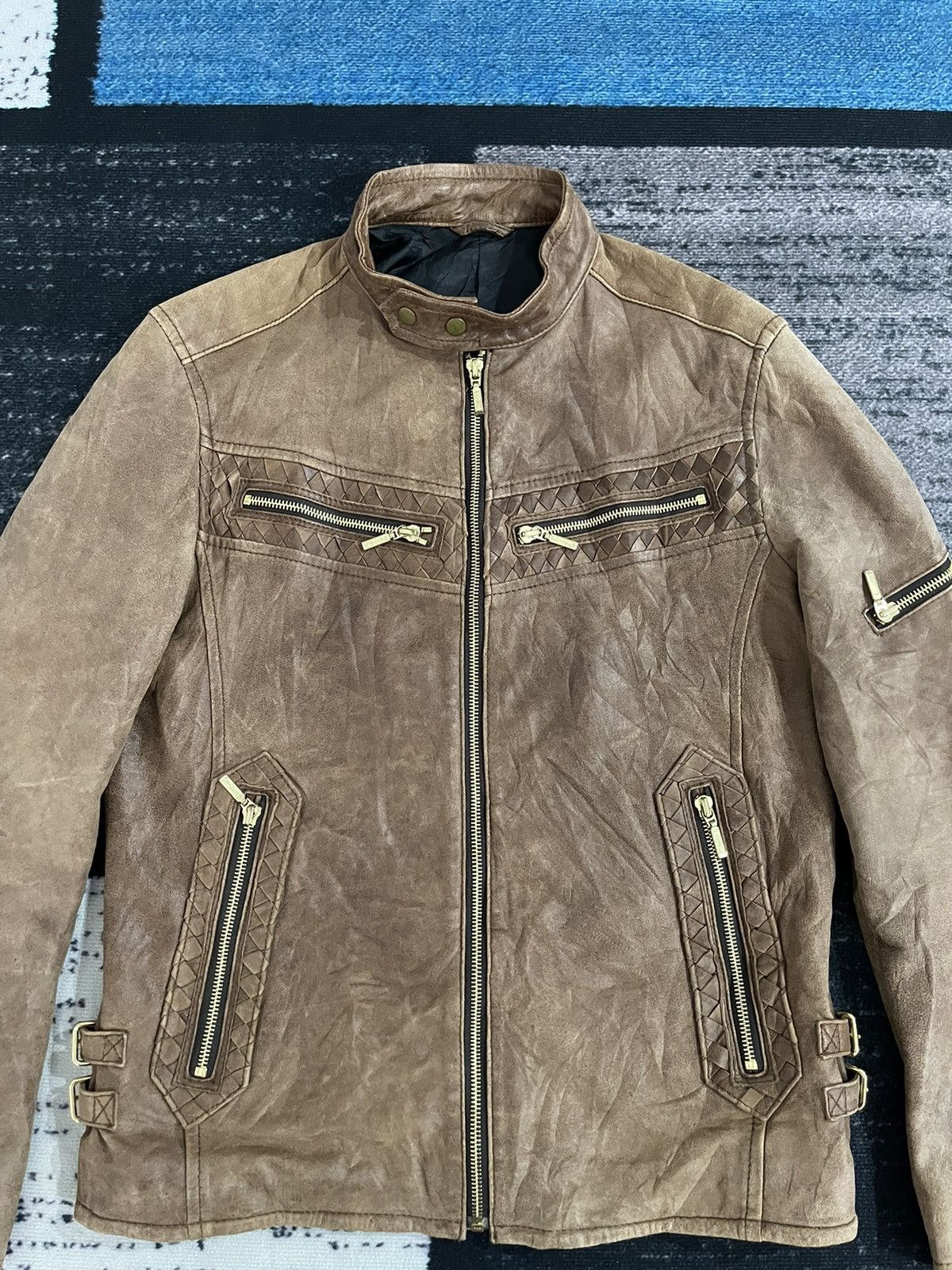 ABAHOUSE Vintage Abahouse Leather Jacket Size US S / EU 44-46 / 1 - 5 Thumbnail