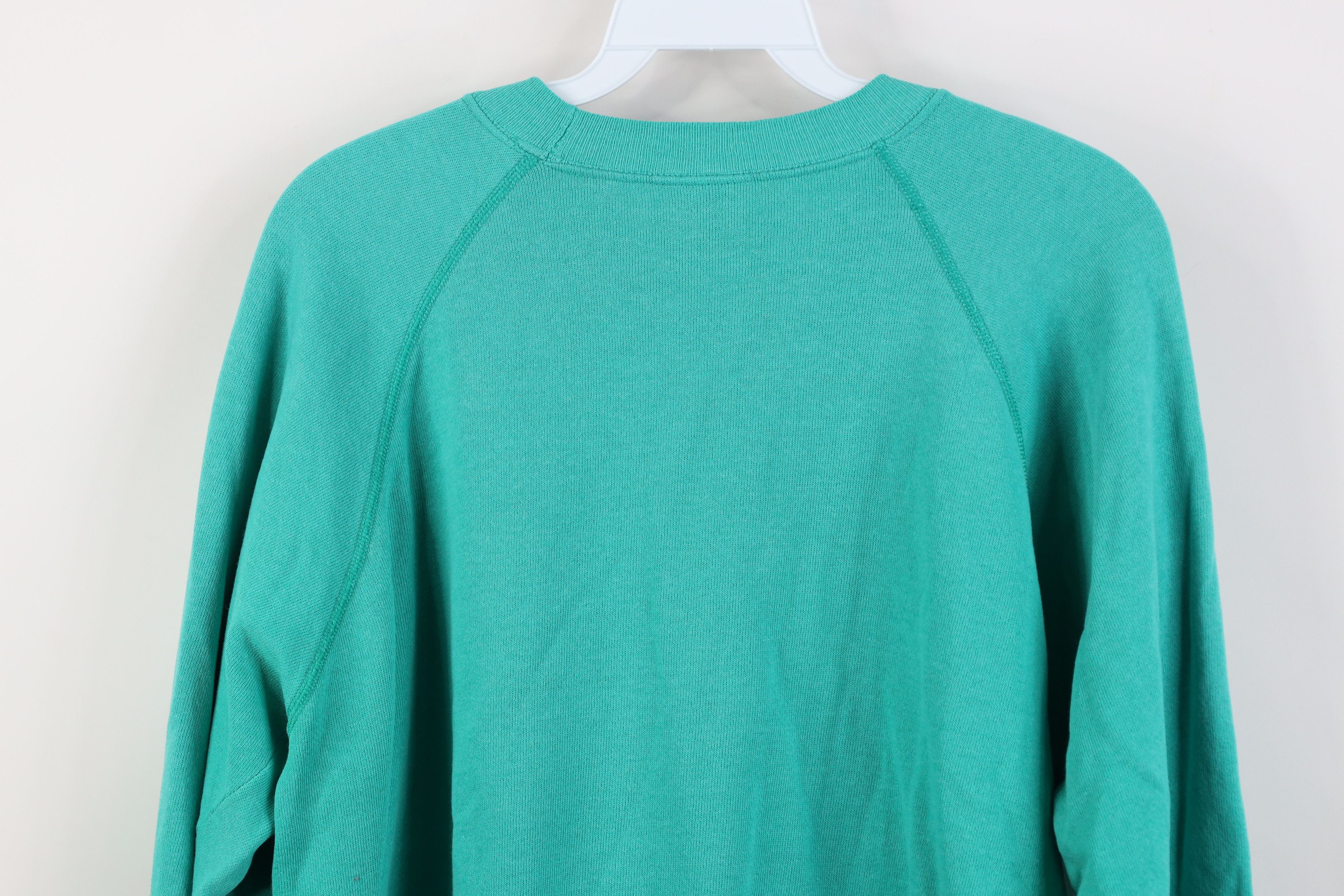 Vintage Vintage 90s Charleston South Carolina Sweatshirt Teal USA Size L / US 10 / IT 46 - 12 Thumbnail