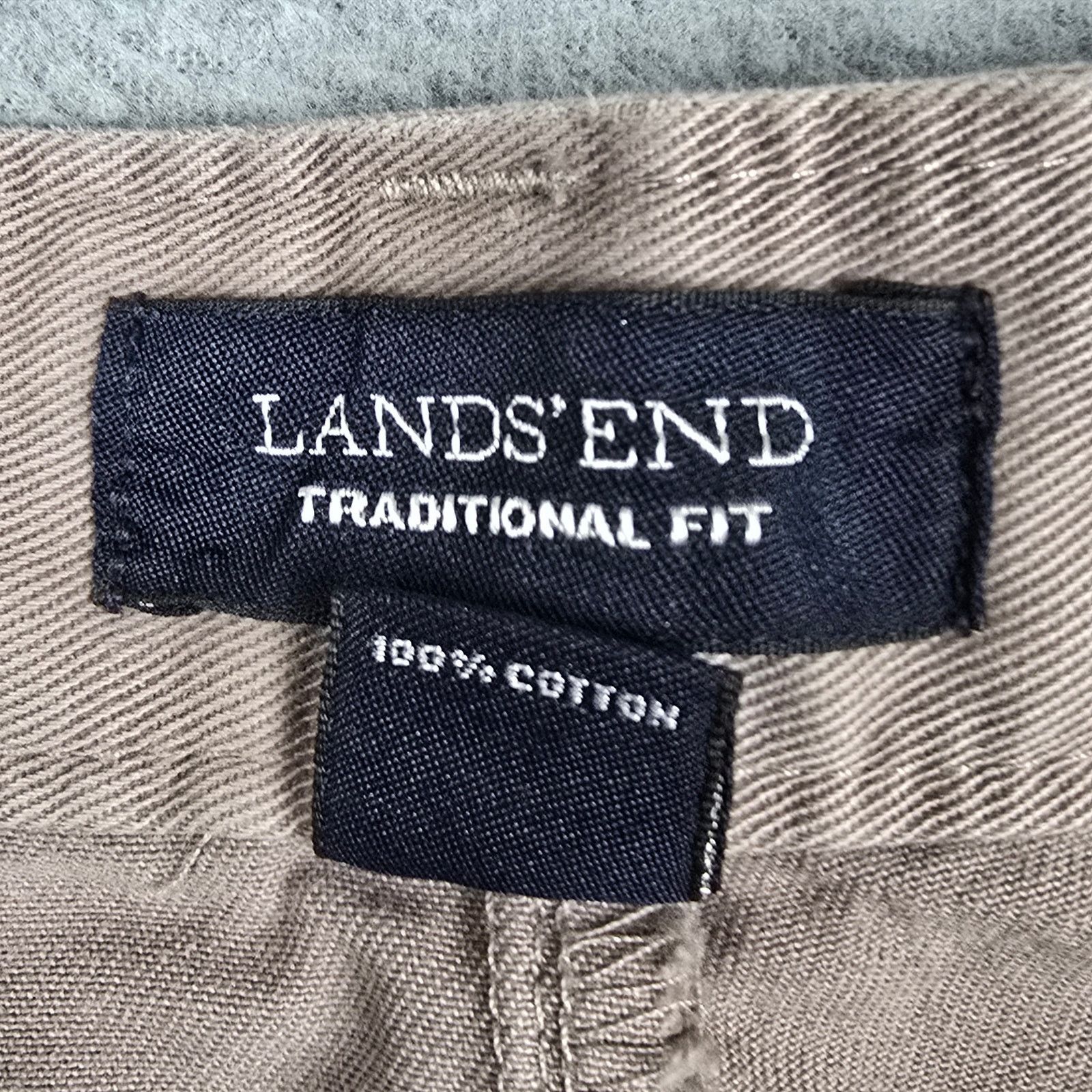 Lands' End Lands' End Mens 42x26 Traditional Fit Knockabout Chino Pants Size US 42 / EU 58 - 8 Thumbnail