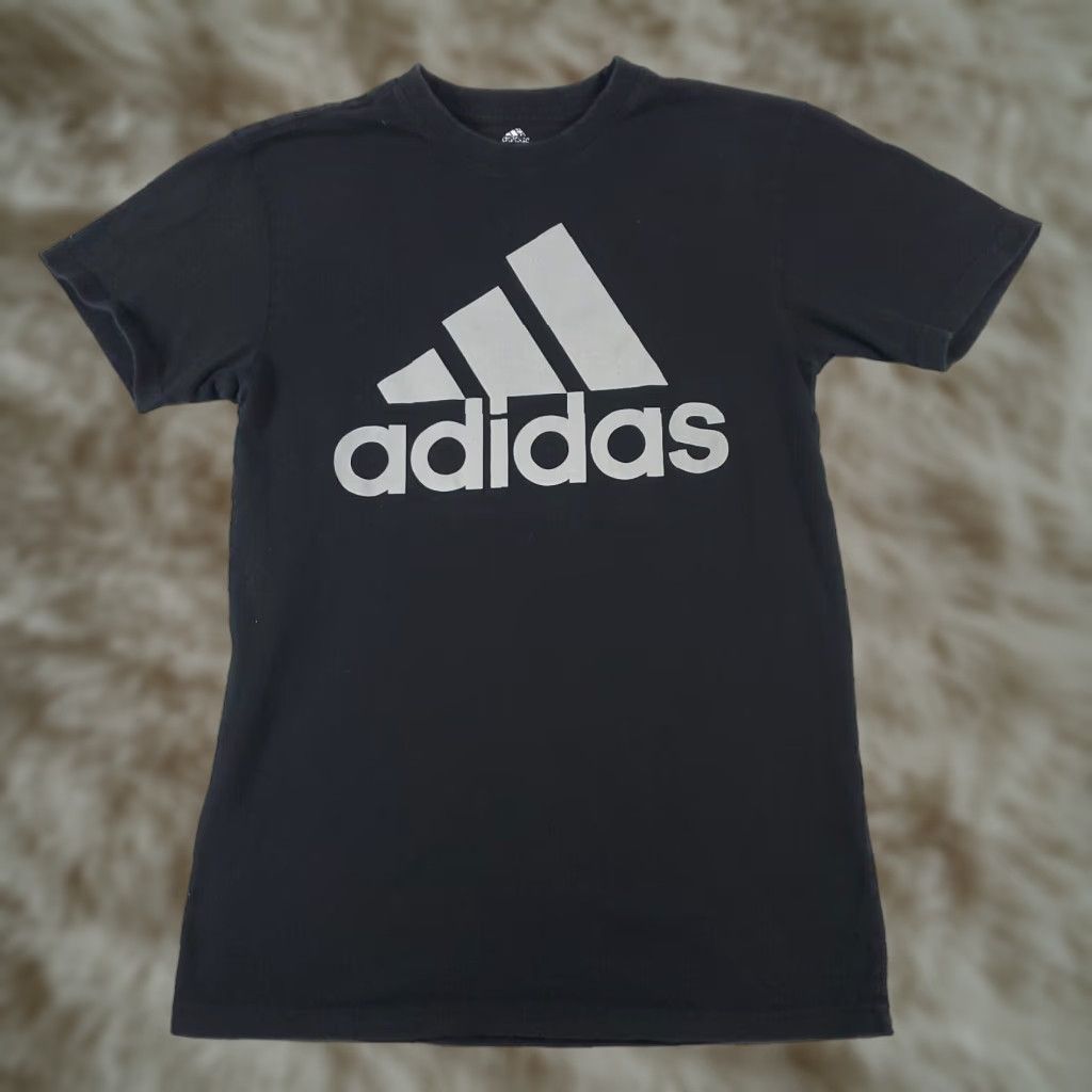 Adidas Adidas T Shirt Mens Small Black Logo Casual Short Sleeve Adult Size US S / EU 44-46 / 1 - 1 Thumbnail