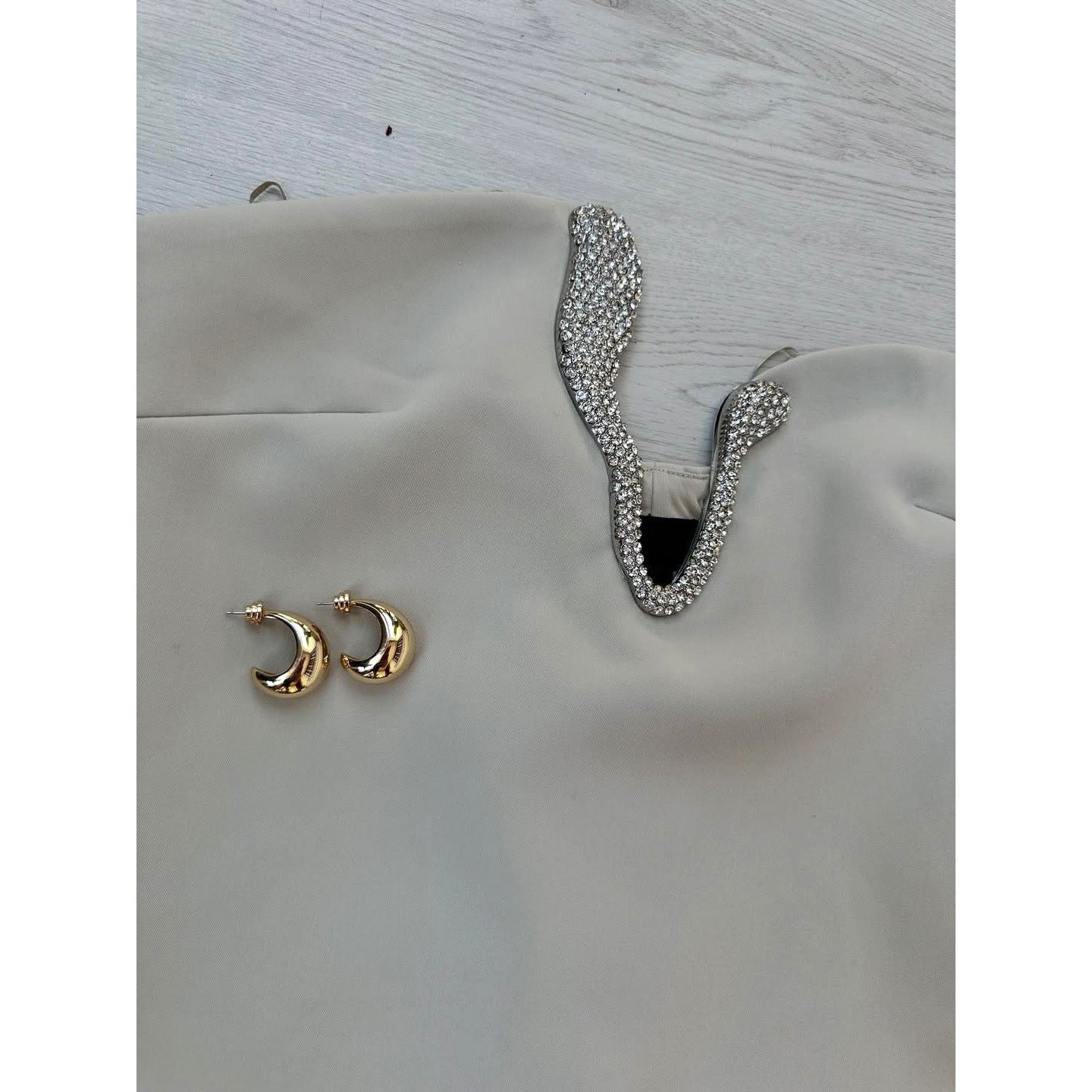 Zara ZARA Embellished Strapless Mini Dress NWT Size S / US 4 / IT 40 - 22 Thumbnail