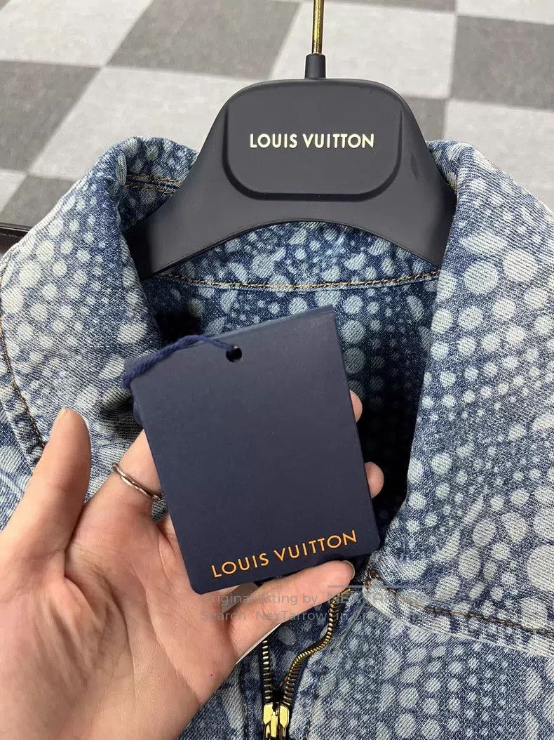 Louis Vuitton Louis Vuitton Yayoi Kusama Denim Jacket Size US L / EU 52-54 / 3 - 6 Thumbnail