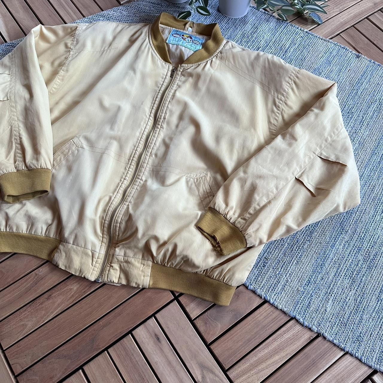 Designer Vintage 90s Avant Garde Utility Bomber Jacket Size US L / EU 52-54 / 3 - 2 Thumbnail