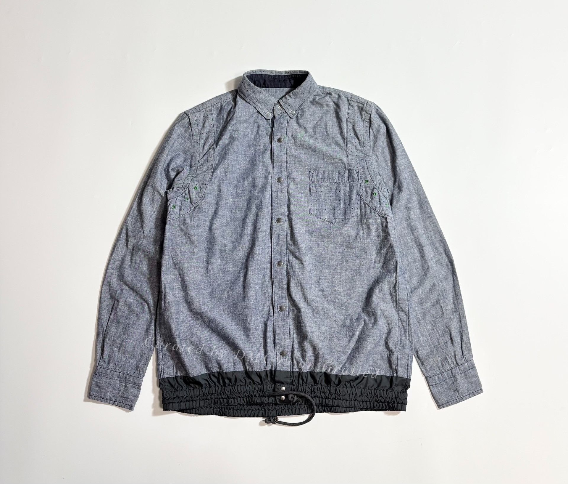 Sacai SACAI Patchwork Shirt Size US S / EU 44-46 / 1 - 1 Thumbnail