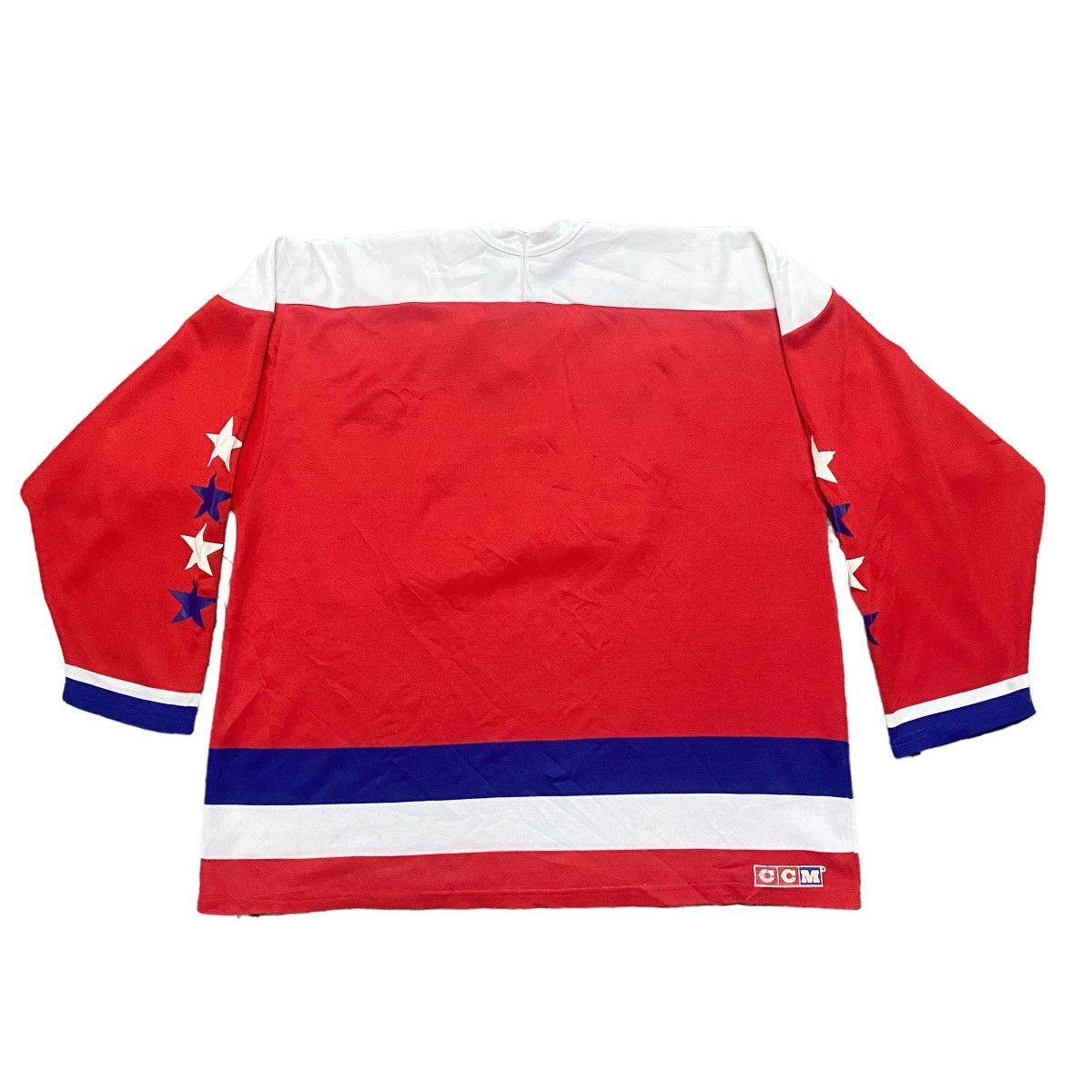 NHL Vintage 80s Washington Capitals Jersey Size US M / EU 48-50 / 2 - 2 Thumbnail