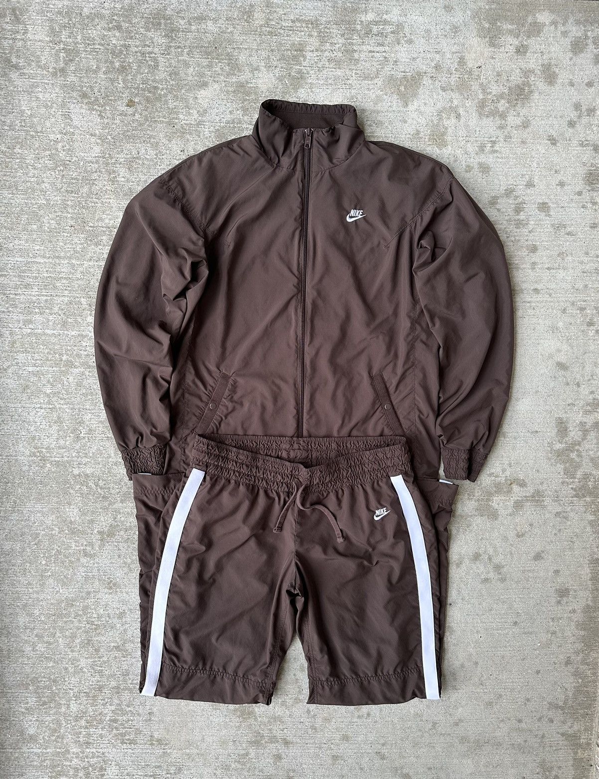 Vintage Y 2 K Nike Brown Tracksuit | Grailed