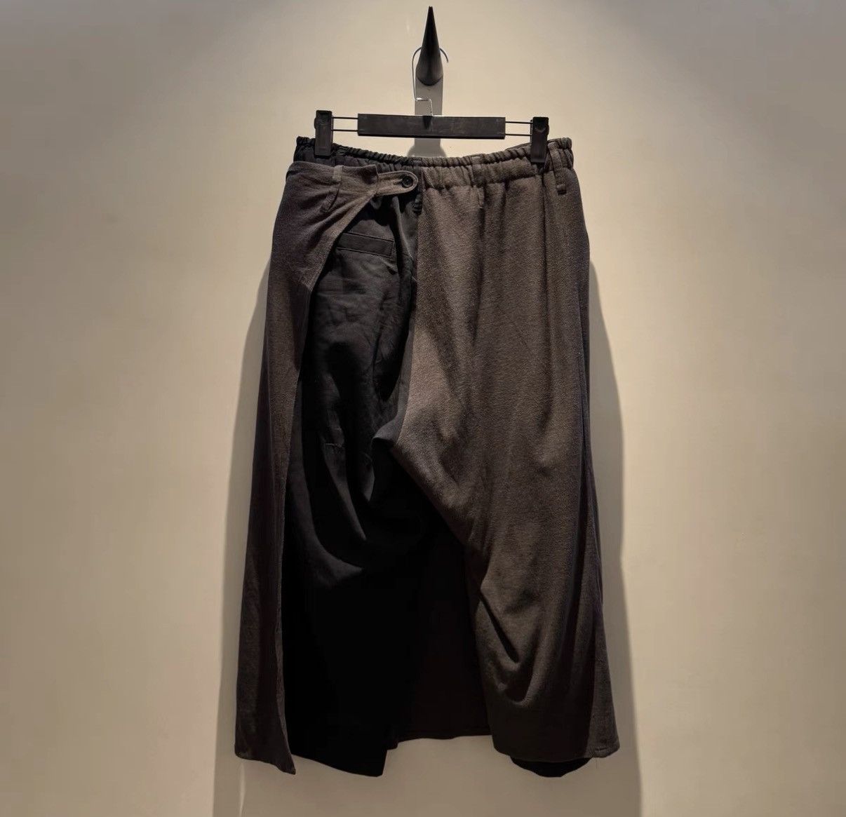 Rick Owens Yohji Yamamoto Wool, Cotton & Linen Paneled Skirt Pants Size US 32 / EU 48 - 5 Thumbnail