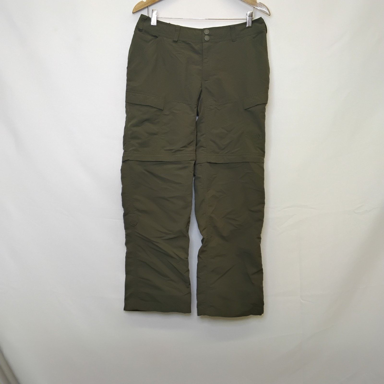 The North Face The North Face Convertible Pants Women's 12 (34x30) Green Size 34" / US 12 / IT 48 - 2 Thumbnail