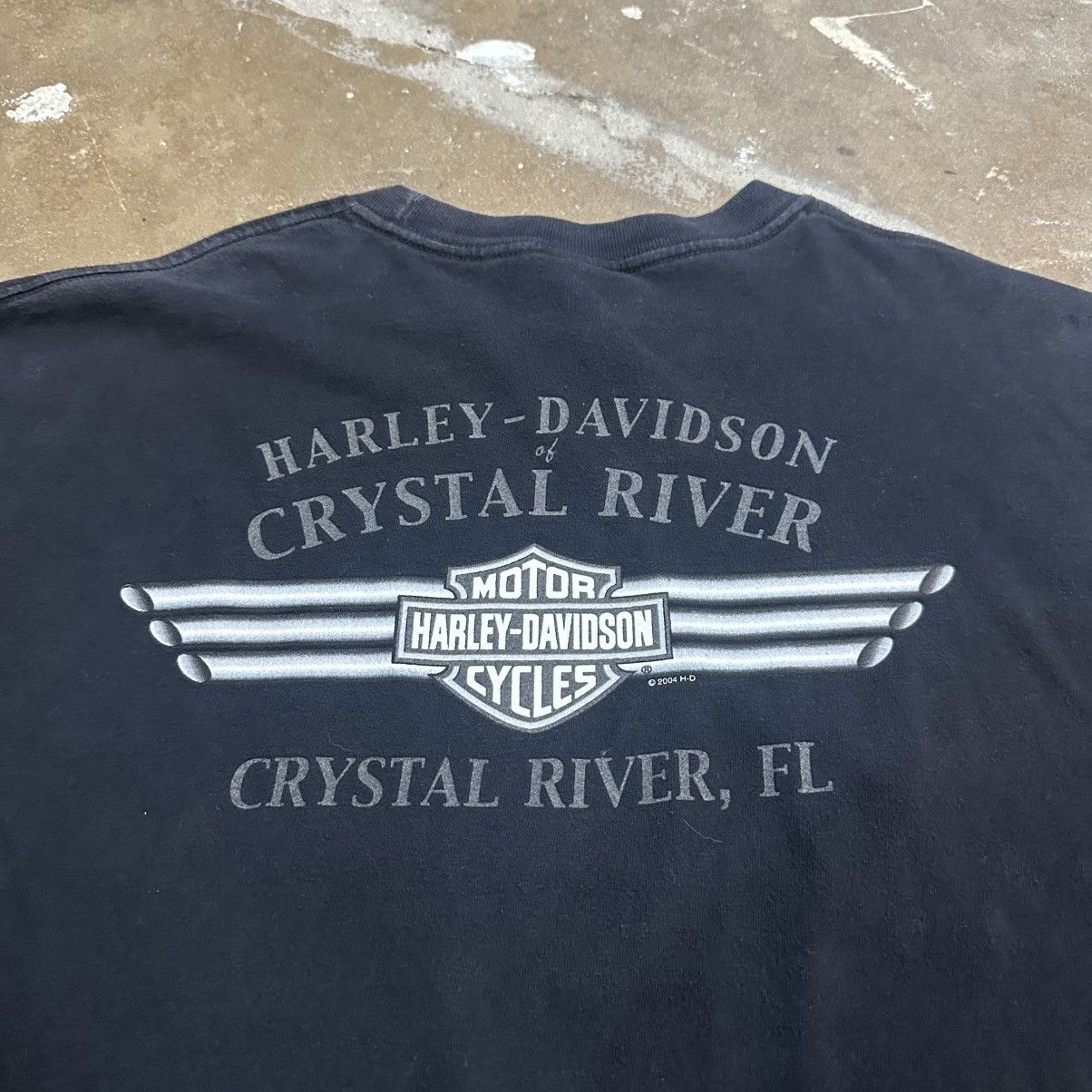 Harley Davidson Vintage Harley Davidson Eagle Breakthrough Tshirt Size US XL / EU 56 / 4 - 5 Thumbnail