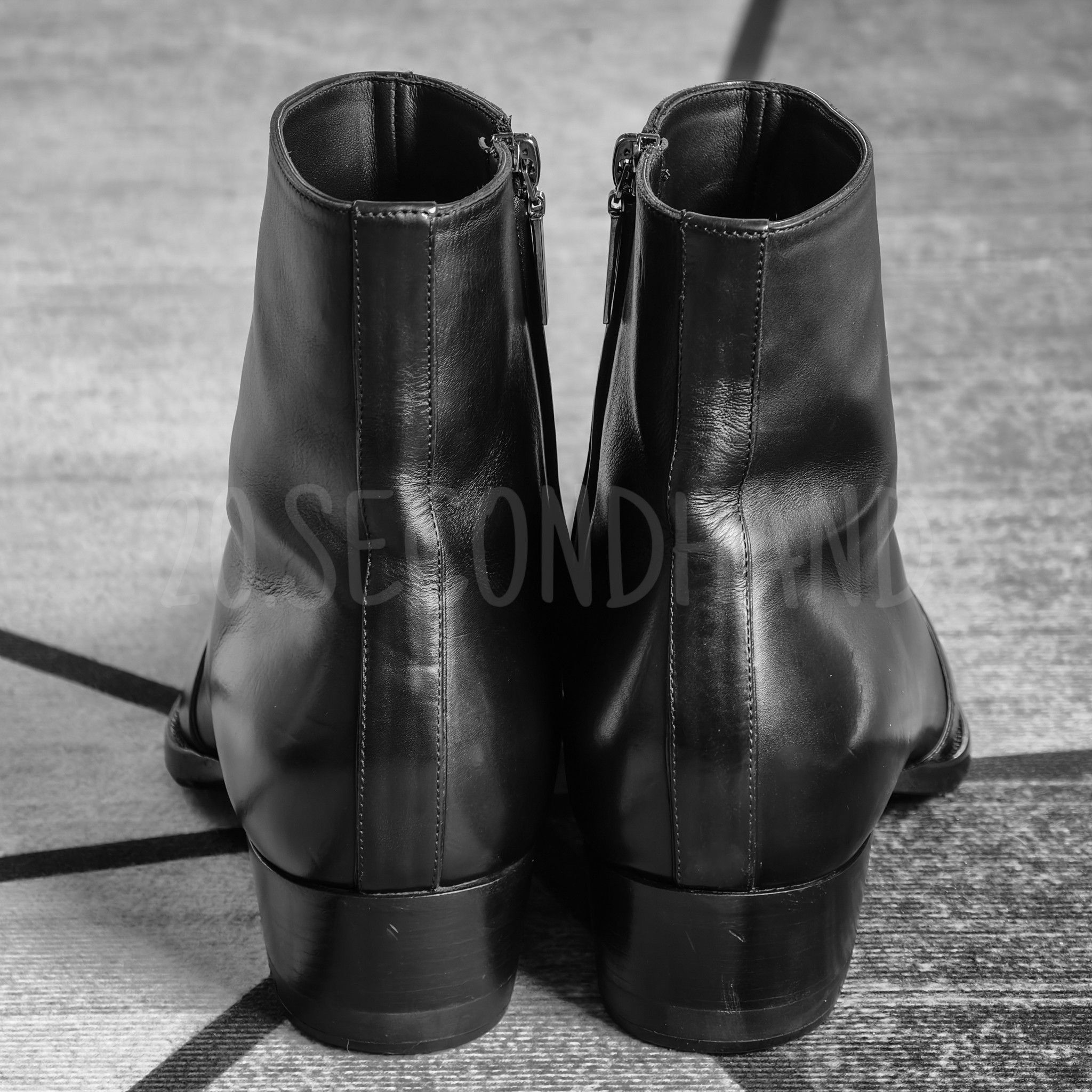 Saint Laurent Paris Saint Laurent Paris Wyatt Zip Boots Size US 7 / EU 40 - 5 Thumbnail