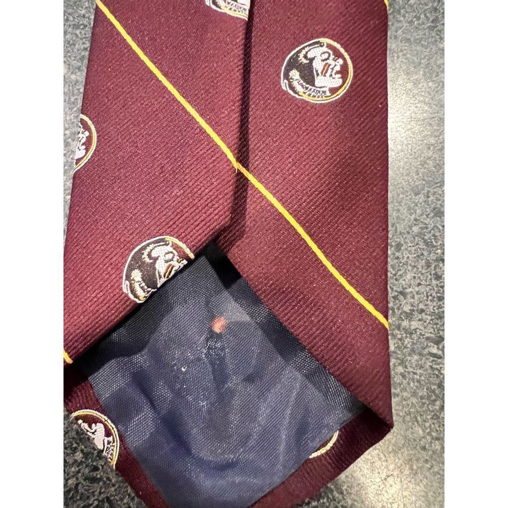 NCAA Florida State Seminoles FSU University NECK TIE Size ONE SIZE - 6 Thumbnail