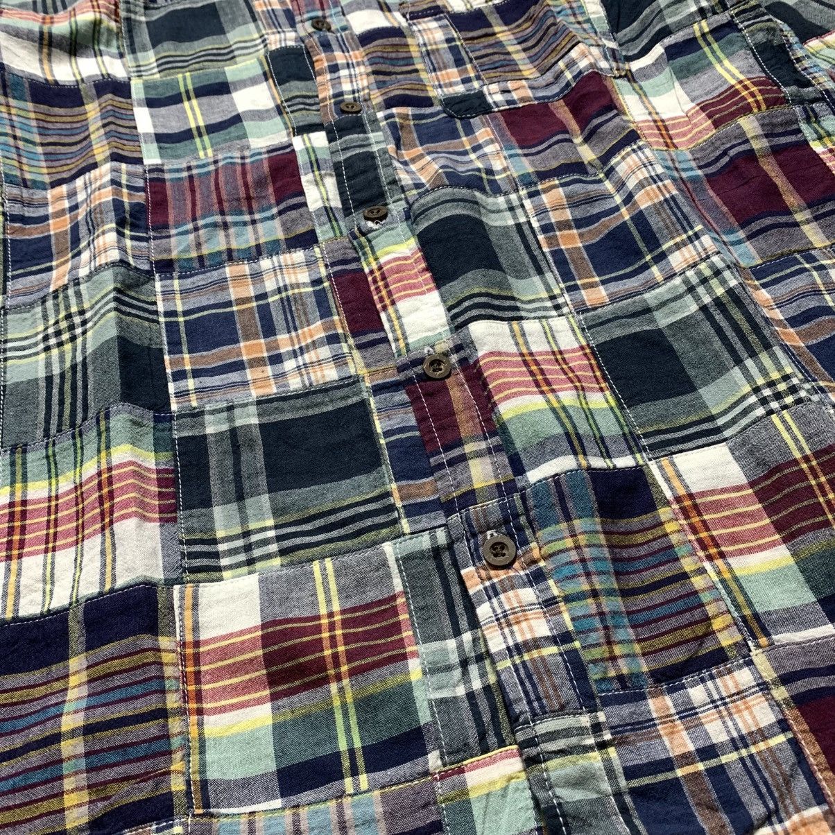 Vintage Thruxton Multi Plaid Patchwork Flannel Shirt Size US M / EU 48-50 / 2 - 6 Thumbnail
