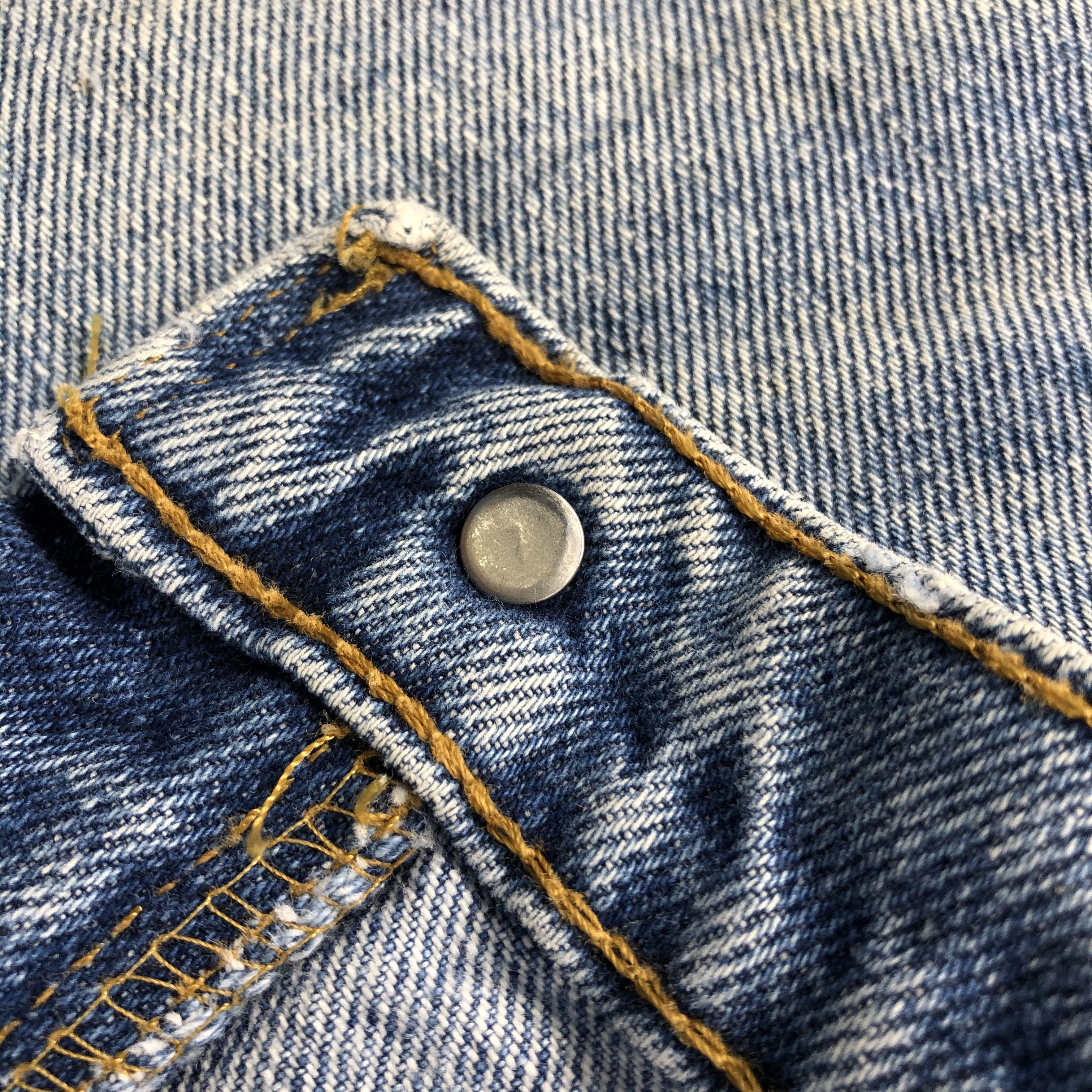 Levi's Vintage 90s Levis 512 Jeans Slim Fit Denim KJ482 Size US 35 - 9 Thumbnail