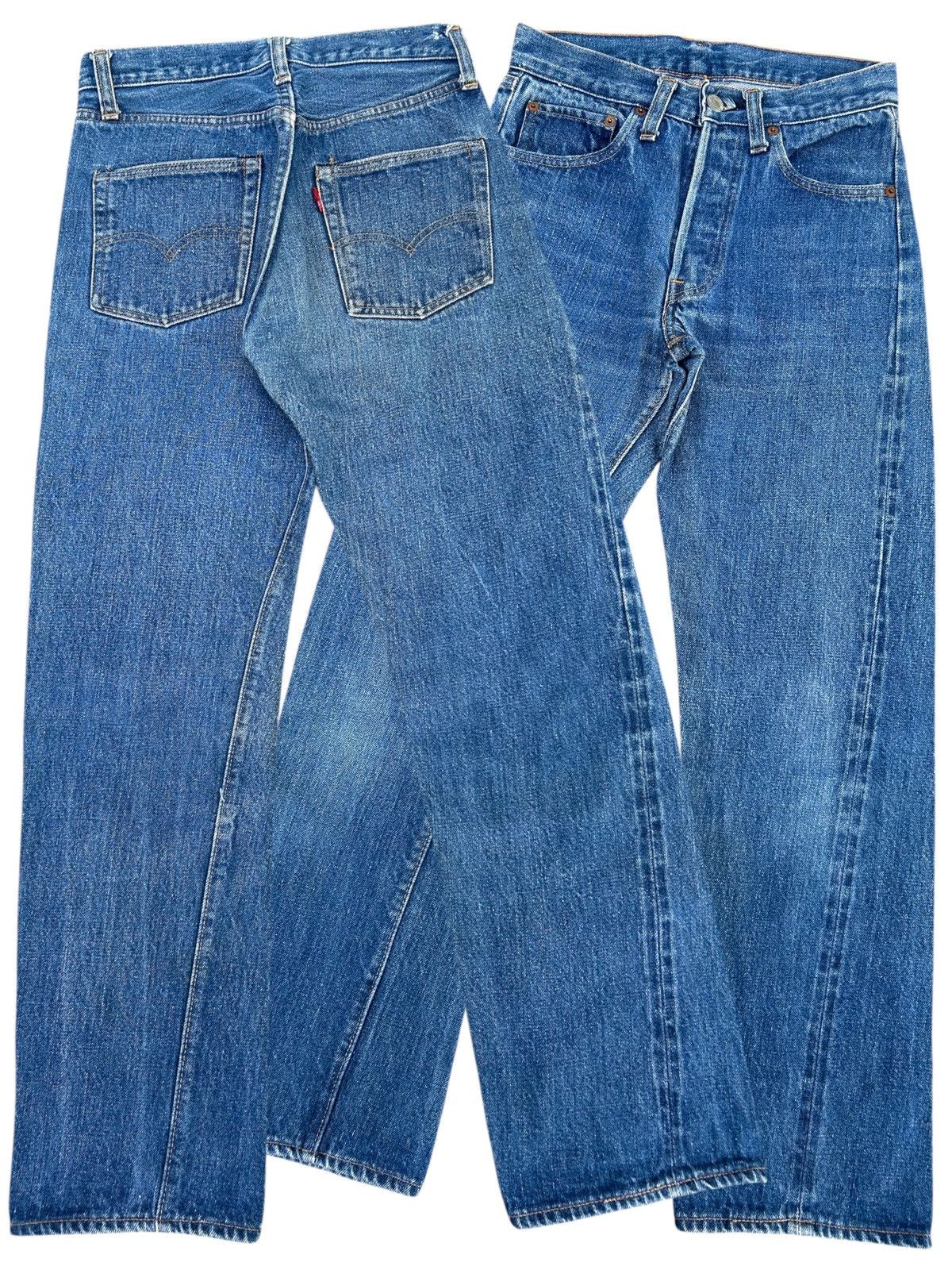 Levi's 50s-60s Vintage Levis Big E 6 Denim Jeans Rare Size US 26 / EU 42 - 1 Thumbnail