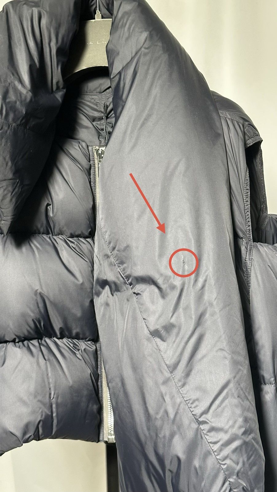 Rick Owens Rick Owens FW21 GETHSEMANE Babel Mountain Duvet cropped (50) Size US M / EU 48-50 / 2 - 9 Thumbnail