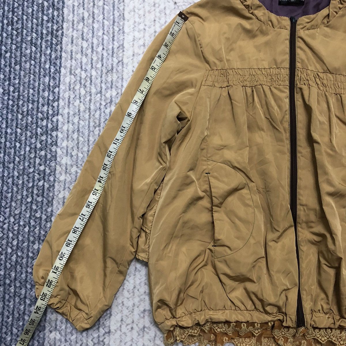 Issey Miyake × Japanese Brand × Zucca Rare Zuppa De Zucca Light Zipper Jacket Size S / US 4 / IT 40 - 16 Thumbnail