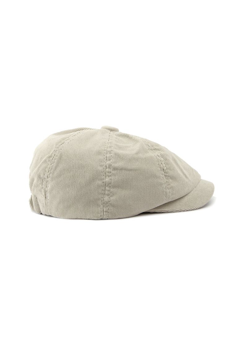 Other British Vintage Beige Corduroy Octagonal Hat Size ONE SIZE - 3 Thumbnail