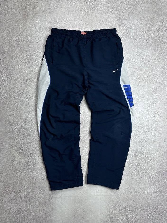 Nike Vintage Nike TN Skepta Style Baggy Nylon Track Pants Y2K M Size US 32 / EU 48 - 2 Thumbnail