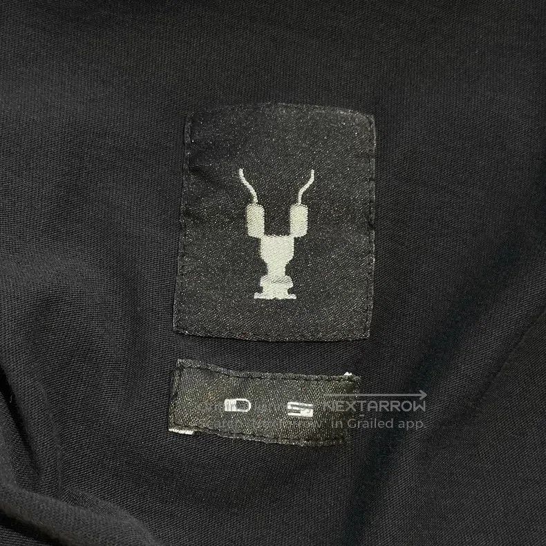 Rick Owens Rick Owens size os Three-bar long T-shirt Size US M / EU 48-50 / 2 - 5 Thumbnail