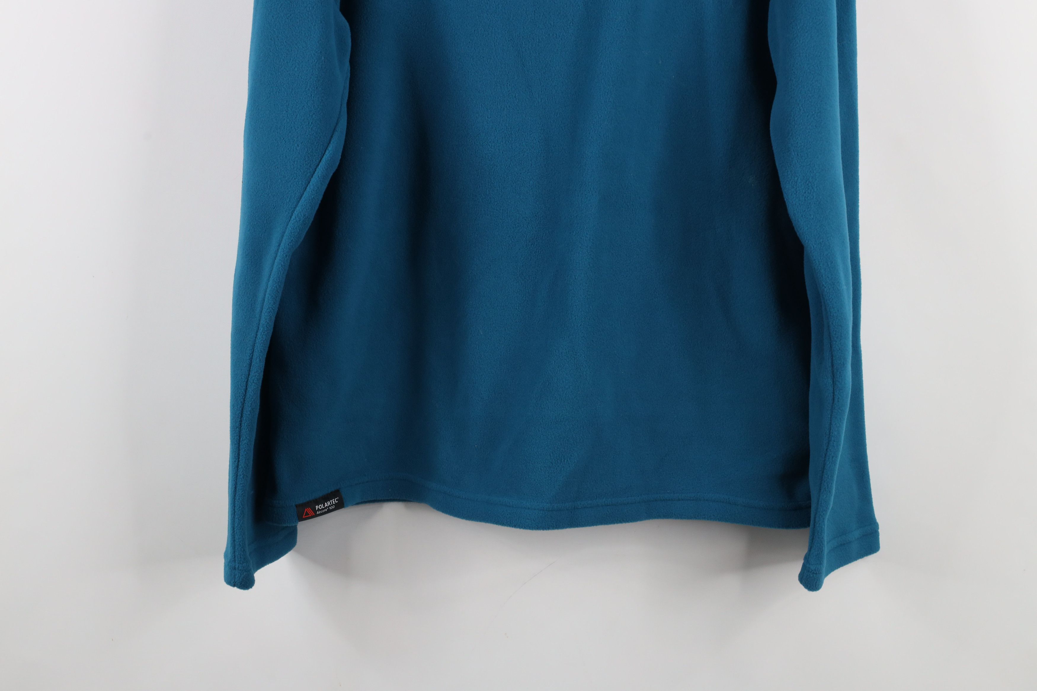 Lands' End × Vintage New Lands End 100 Polartec Fleece Snap Button Henley Sweater Size M / US 6-8 / IT 42-44 - 15 Thumbnail