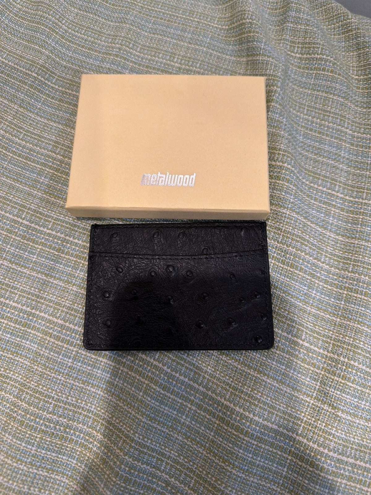 Metalwood Studio Metalwood Croc Cardholder Size ONE SIZE - 2 Thumbnail