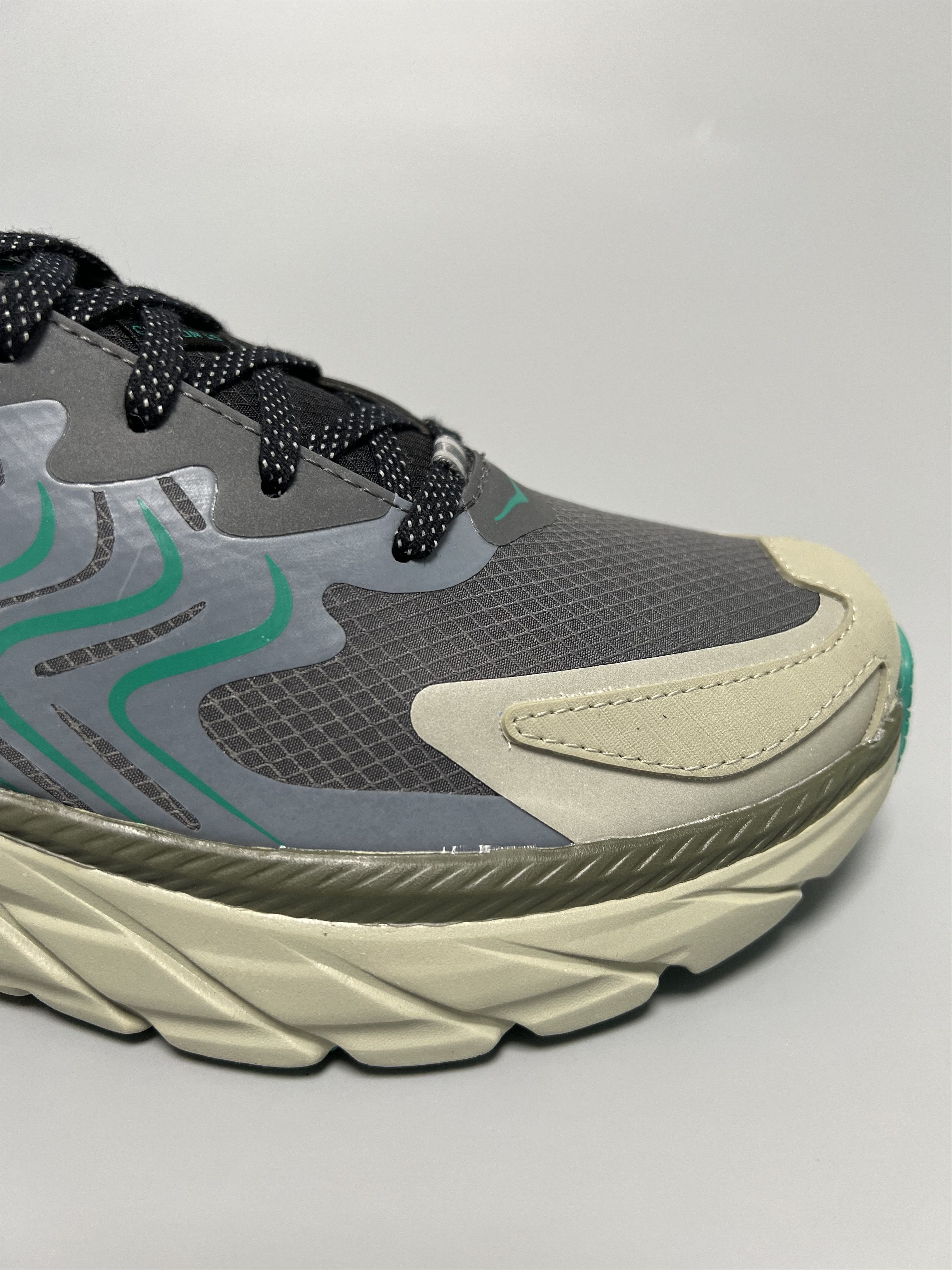 Hoka Hoka One One U Clifton LS 'Stealth Tech Pack' Running Shoes Size US 7 / EU 40 - 13 Thumbnail