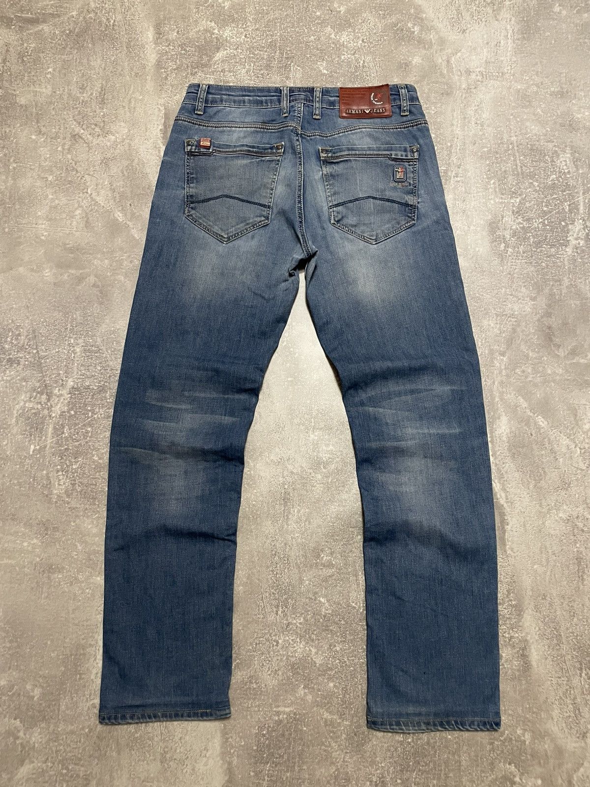 Armani × Vintage Vintage Armani Jeans Denim 33 Size Size US 33 - 1 Thumbnail