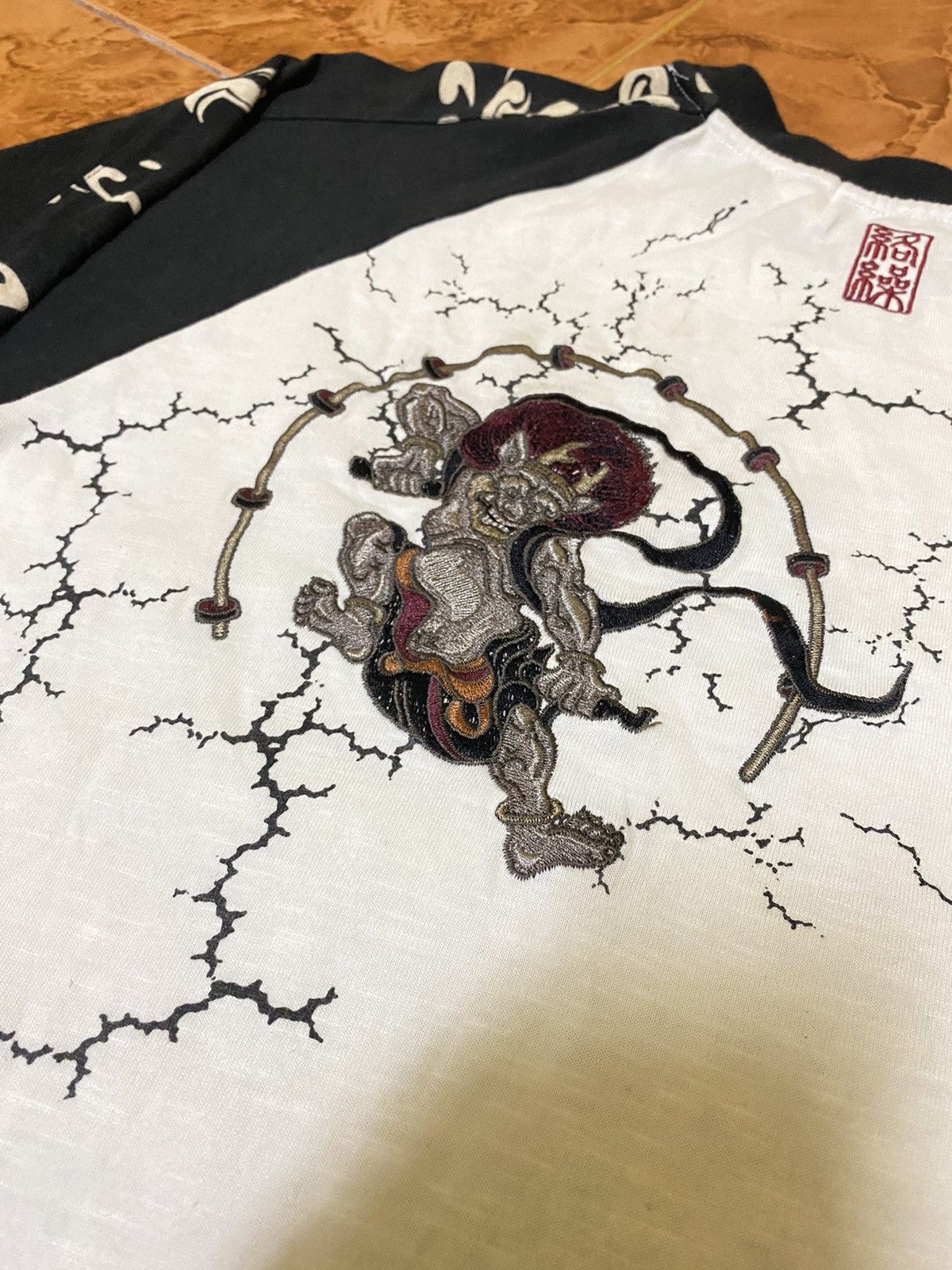 Japanese Brand Vintage karakuri tamashi god fighting iconic Size US S / EU 44-46 / 1 - 7 Thumbnail