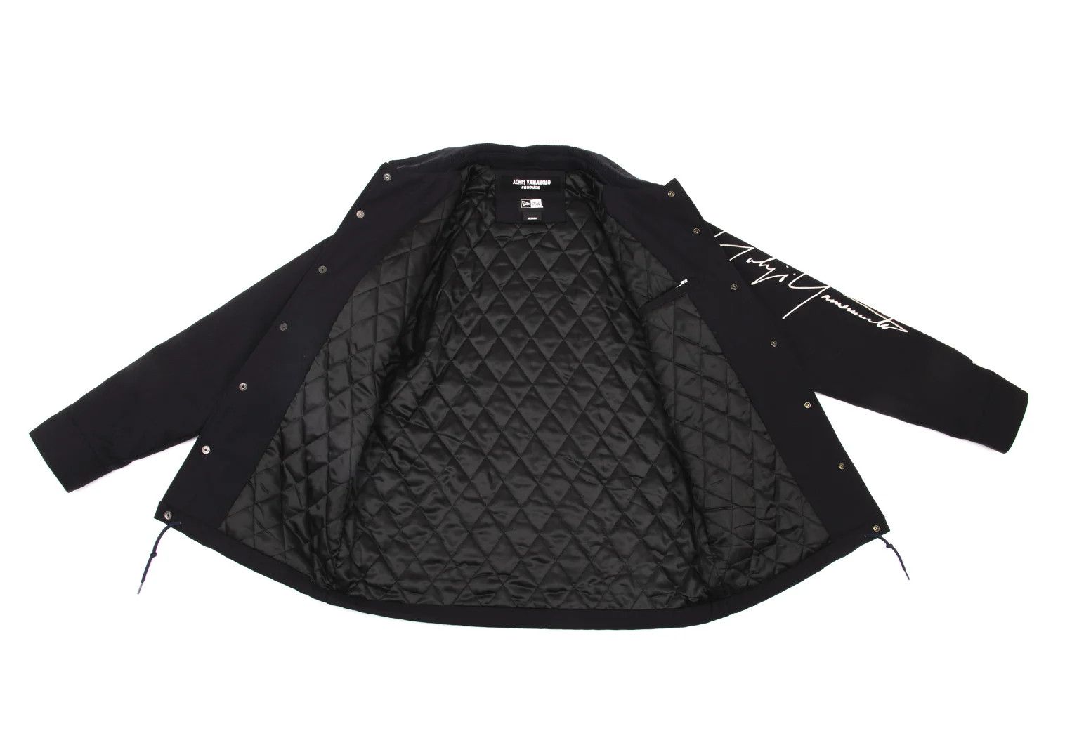 Yohji Yamamoto Yohji Yamamoto x ERA Sleeve Logo Quilted Jacket Size US M / EU 48-50 / 2 - 14 Thumbnail
