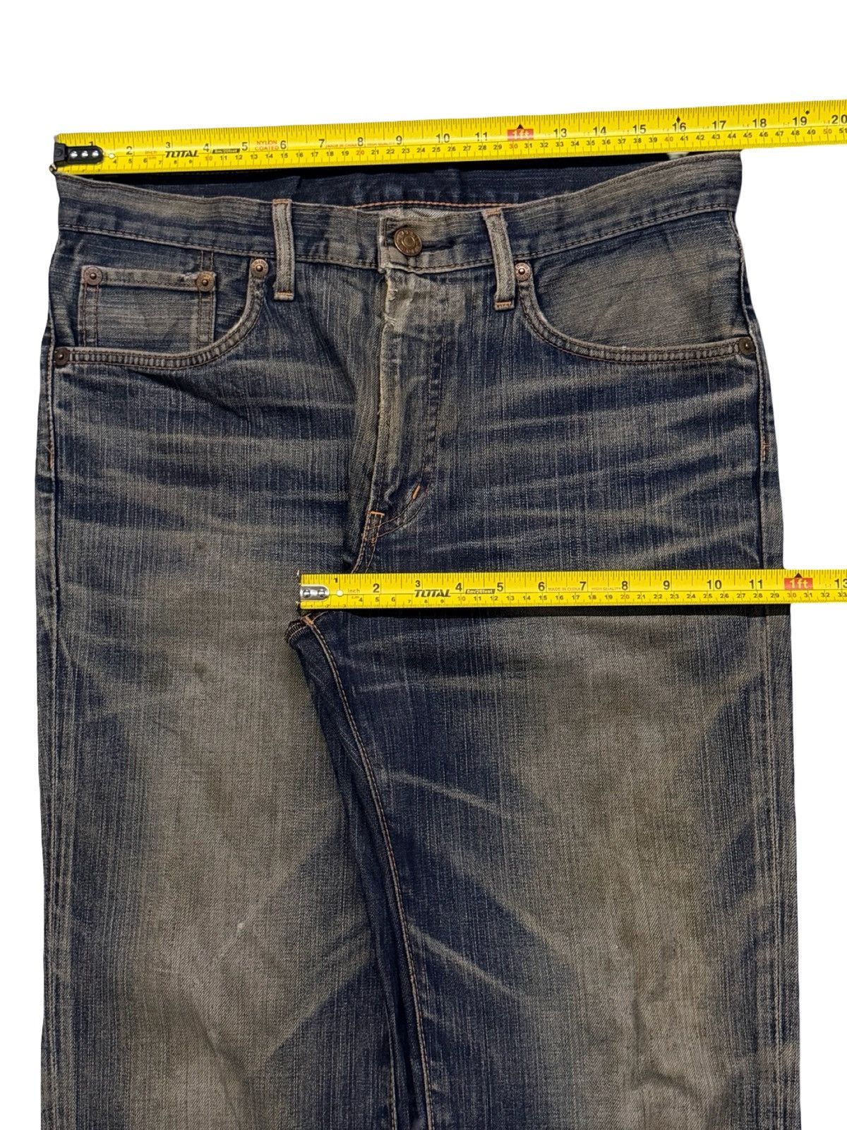 Edwin Vintage Edwin 502 Made In Japan | Vintage Mud Wash Denim W35 Size US 35 - 17 Thumbnail