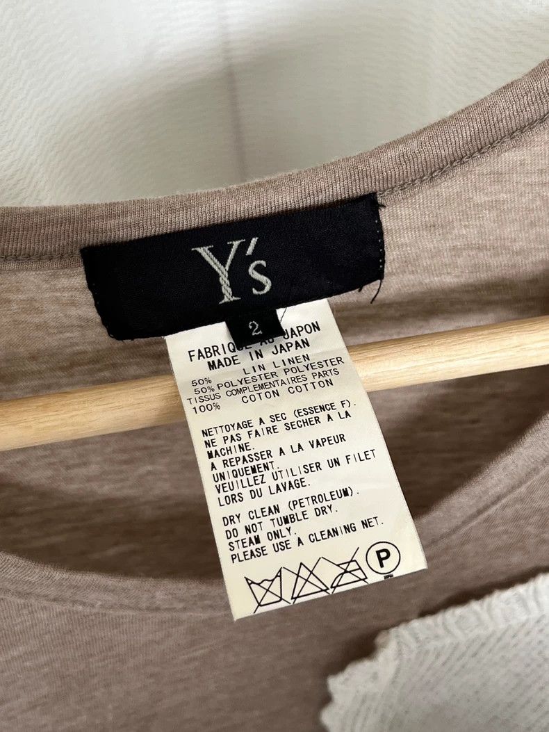 Y's Y's Different material stitching short sleeve Size XS / US 0-2 / IT 36-38 - 9 Thumbnail