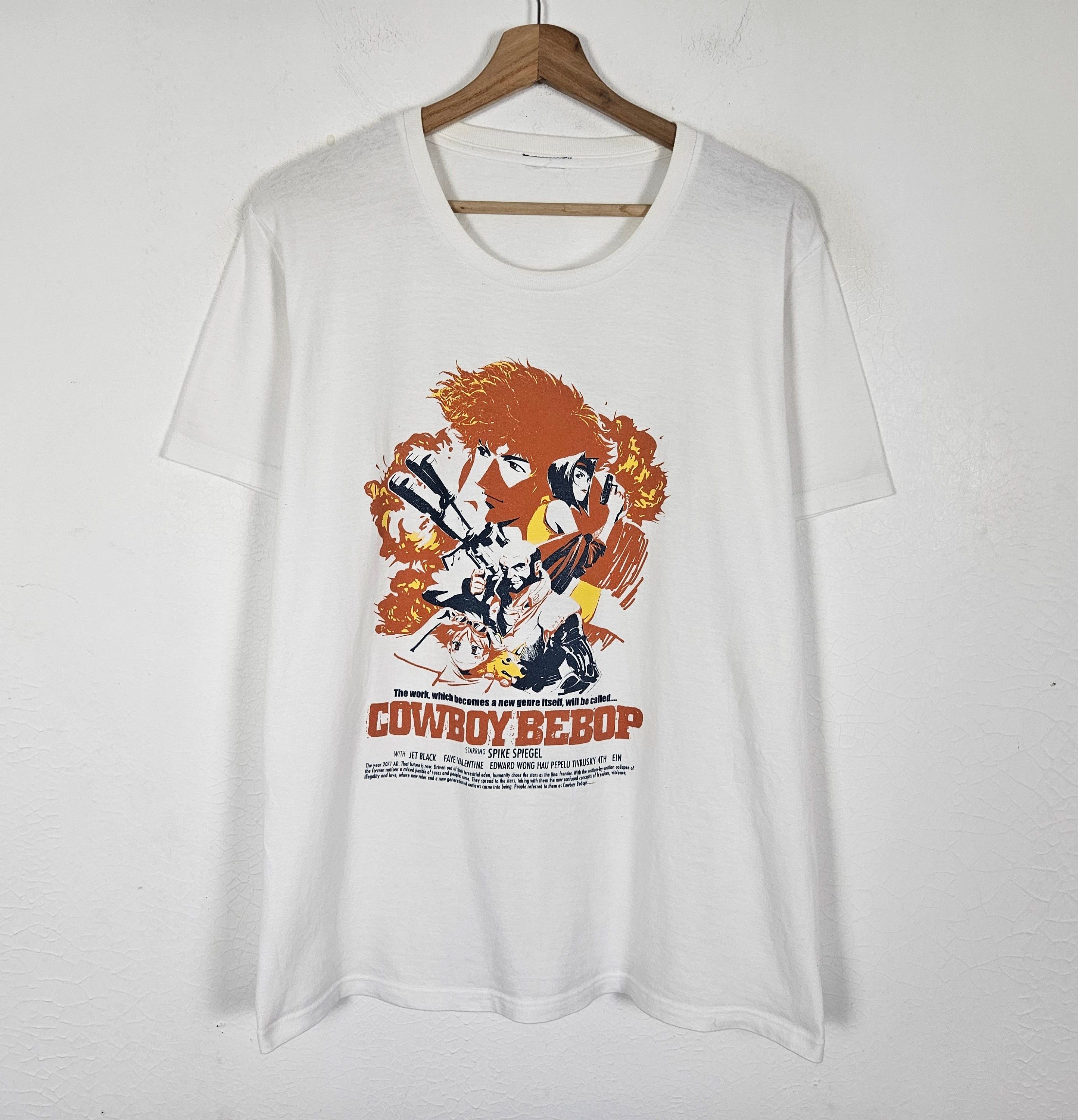 Vintage Vintage Cowboy Bebop anime shirt Size US L / EU 52-54 / 3 - 2 Thumbnail