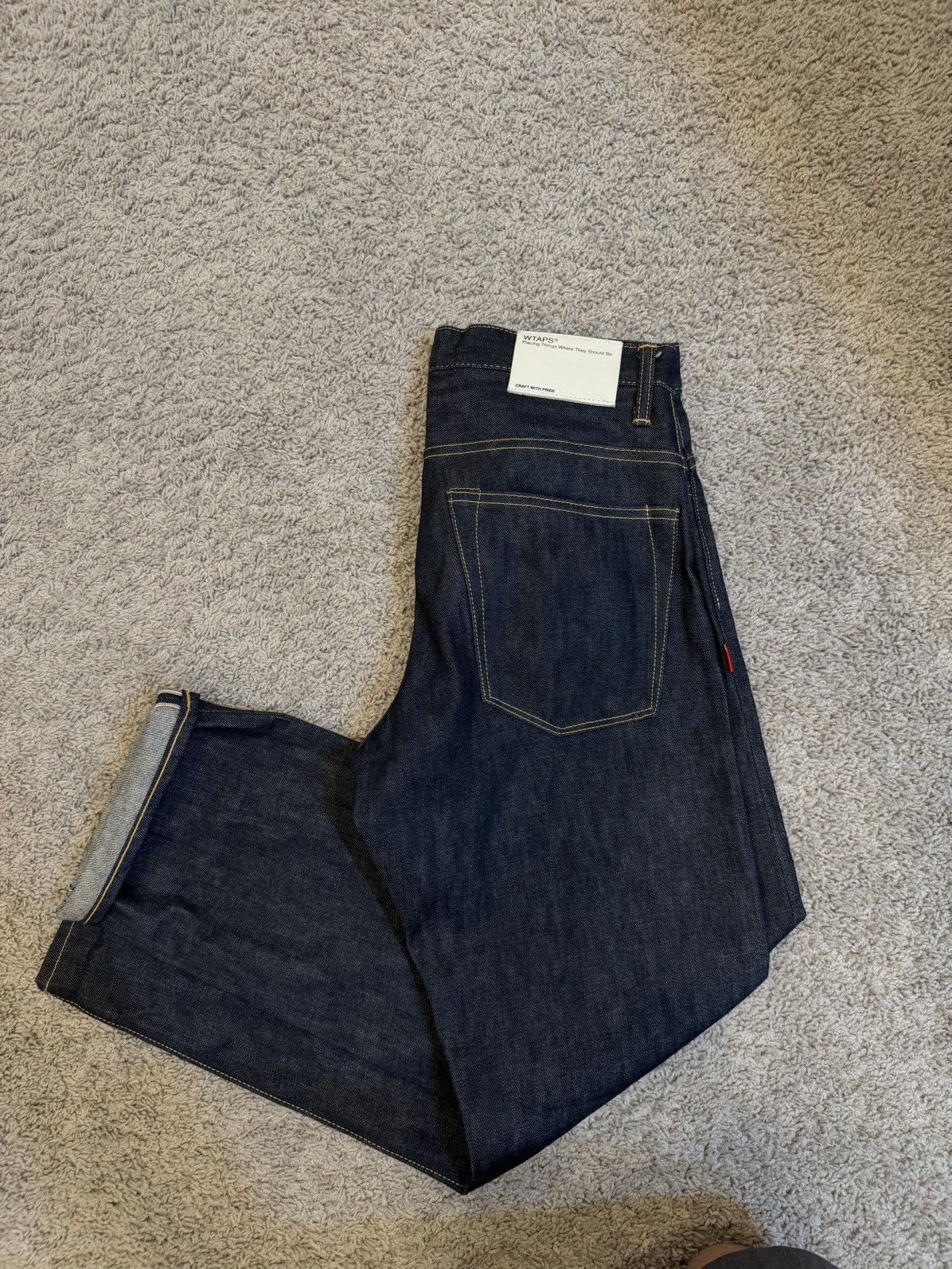 Wtaps WTAPS 2017 Basic Raw Japanese Denim NEW W TAGS Size US 28 / EU 44 - 3 Thumbnail