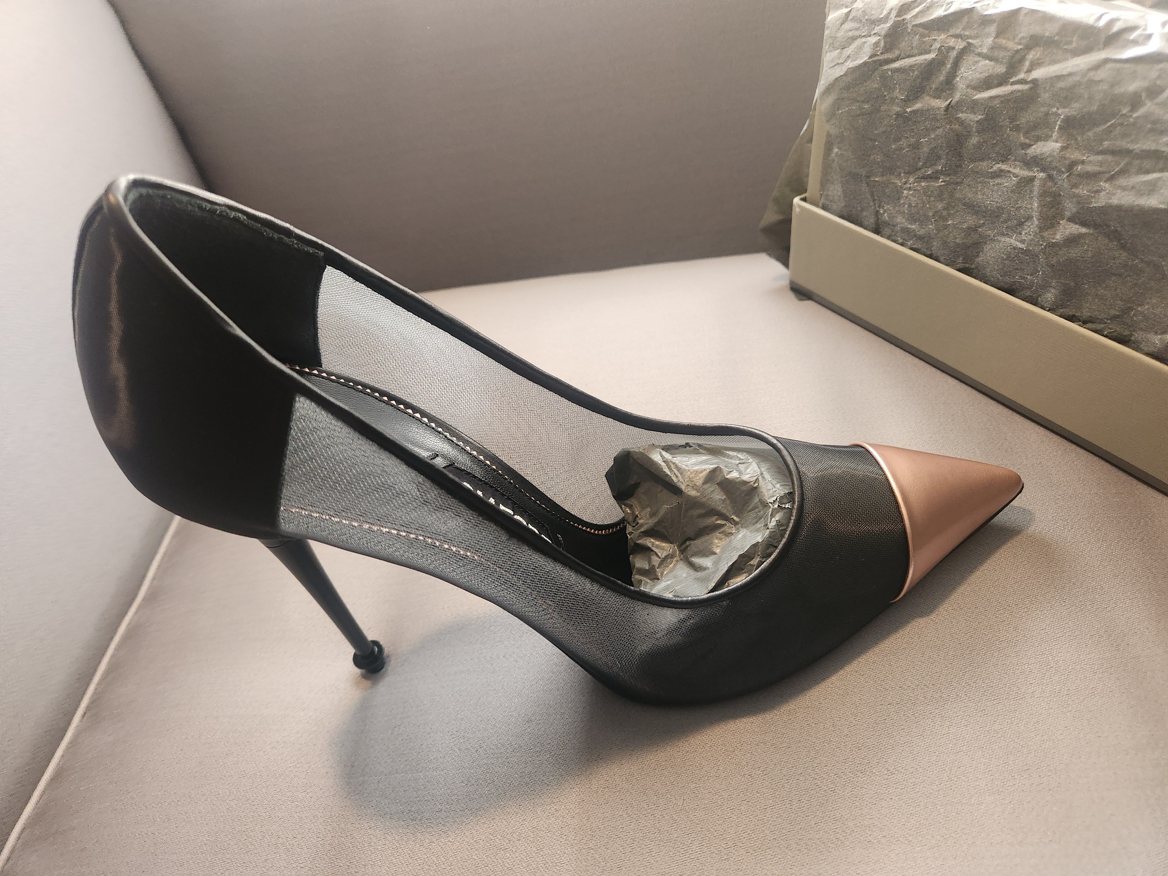 Tom Ford Tom Ford Mix Mesh Cap-Toe Pump Size US 11 / IT 41 - 5 Thumbnail