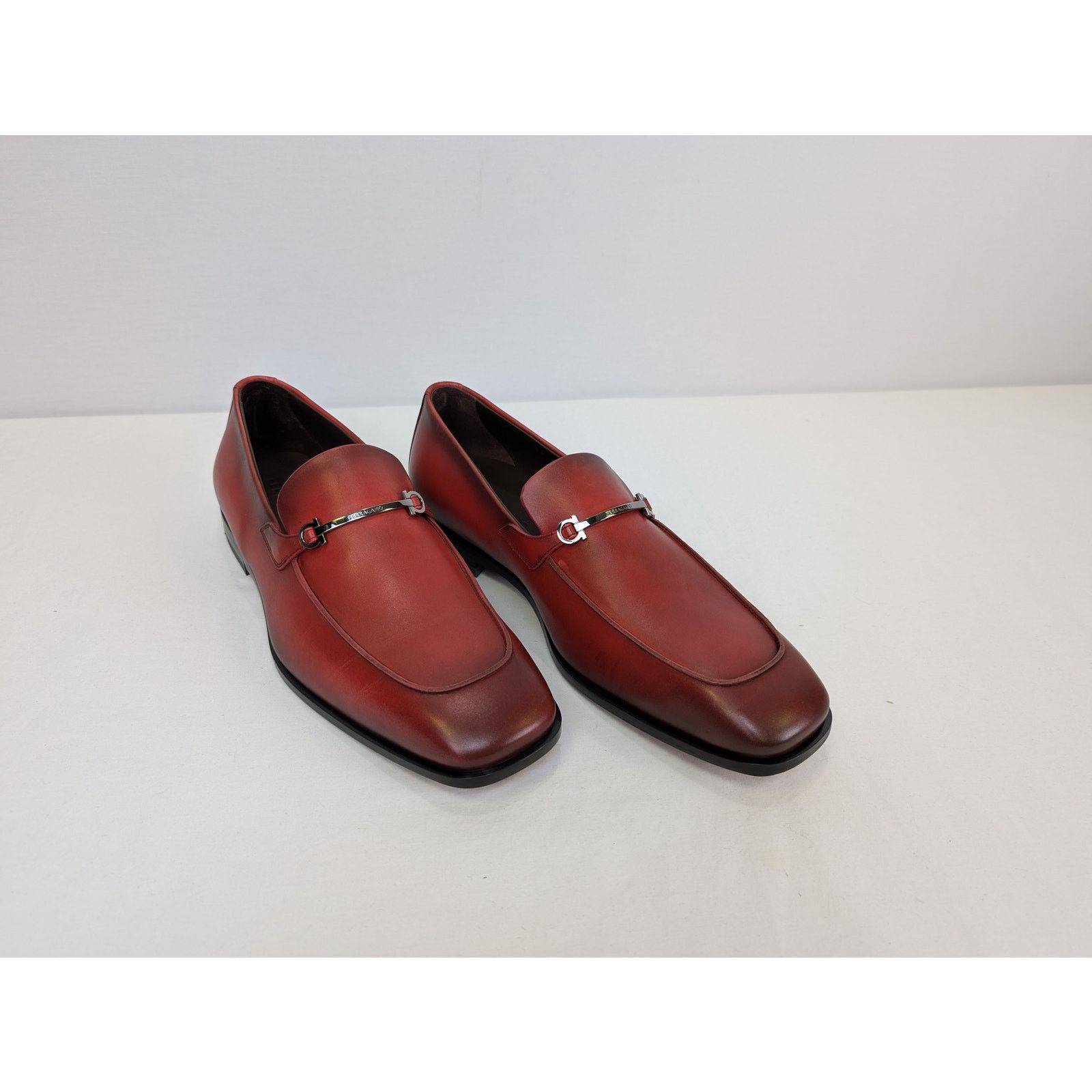 Salvatore Ferragamo o1rshd1 Africa Calf Shoe boots in Flame Red Size US 9.5 / EU 42-43 - 6 Thumbnail