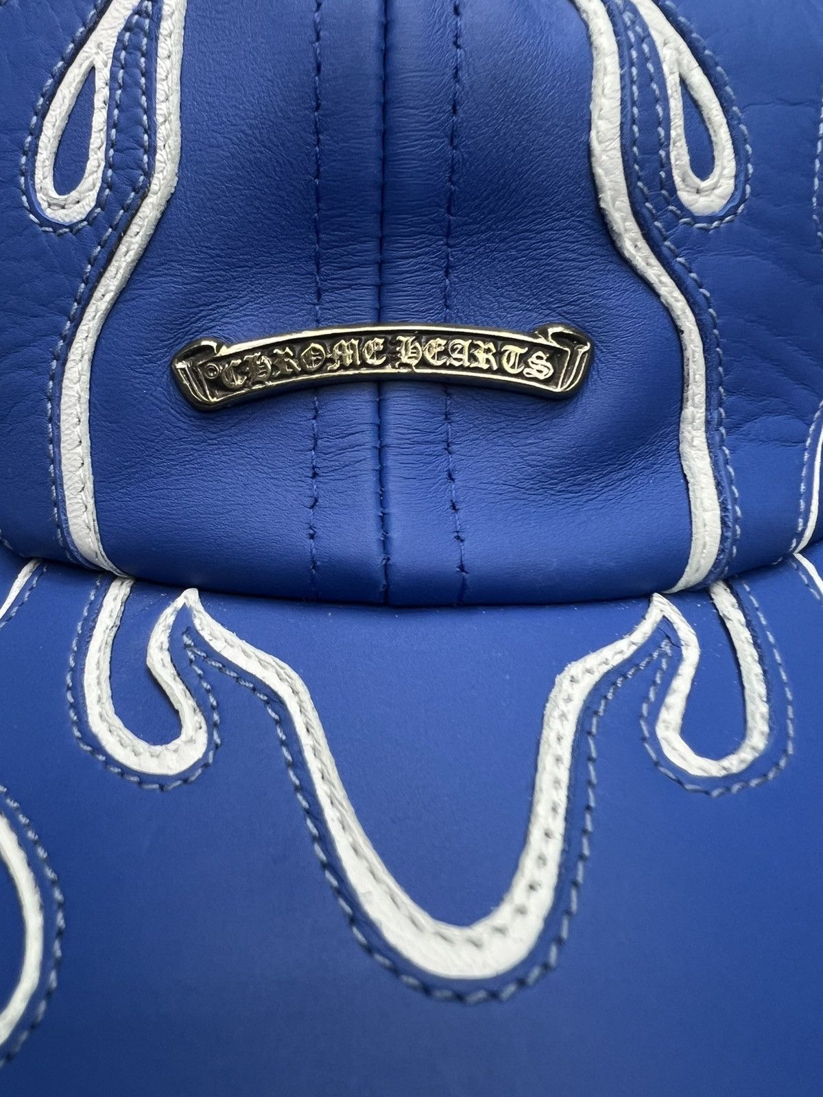 Chrome Hearts Chrome Hearts Leather Flame Hat Size ONE SIZE - 5 Thumbnail