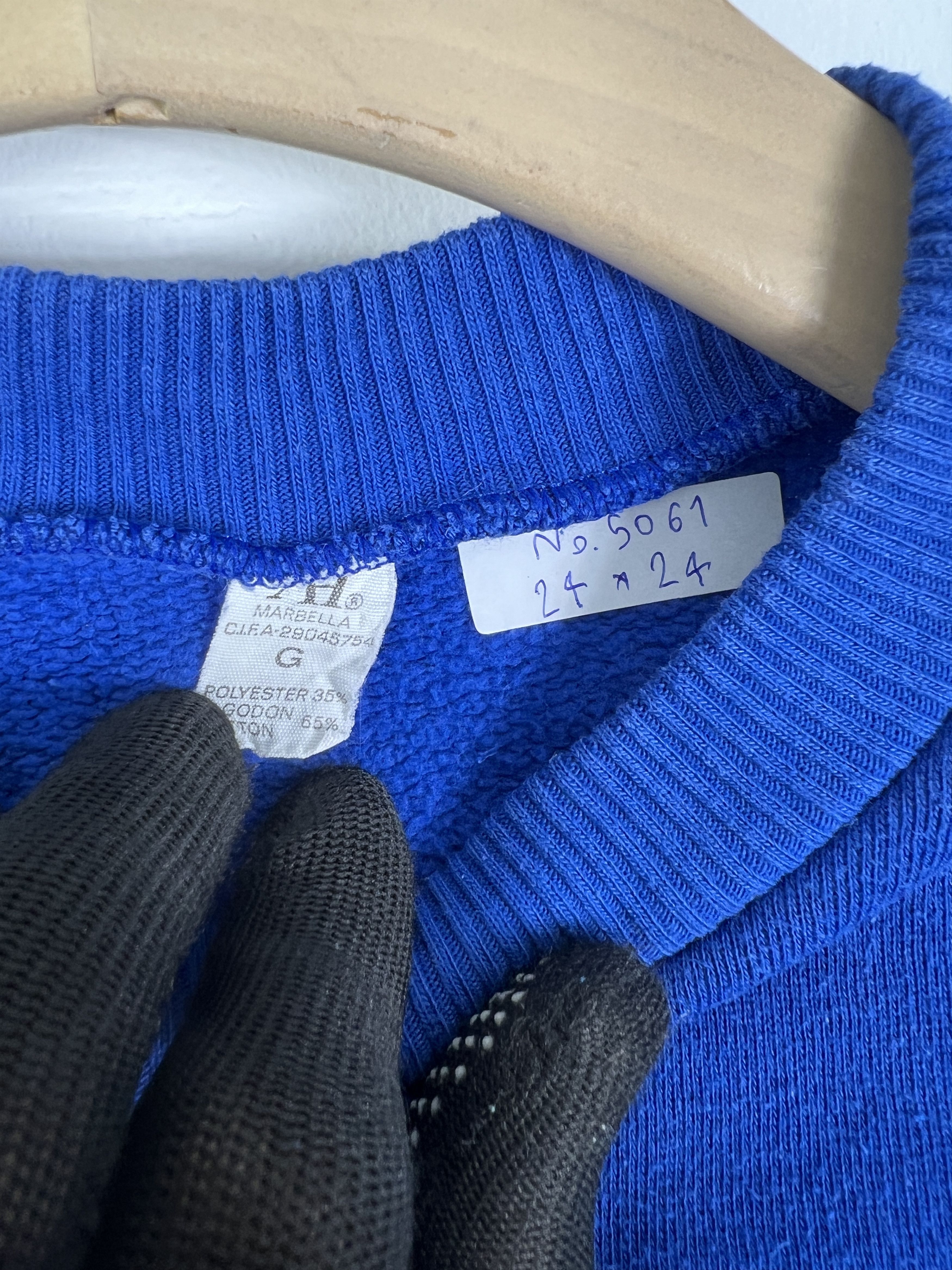 Vintage No.5061 VTG 90s Fuengirola Souvenir Graphic Sweatshirt (L) Size US L / EU 52-54 / 3 - 3 Thumbnail