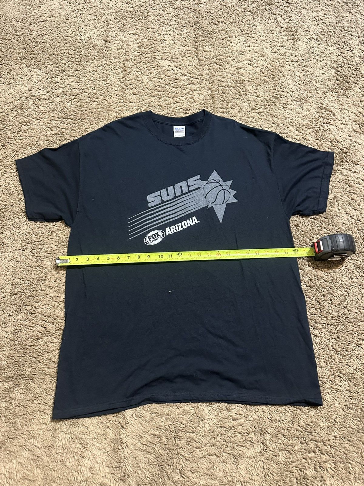 NBA Vintage NBA Phoenix Suns “triple black” shirt 00s size xl Size US XL / EU 56 / 4 - 4 Thumbnail