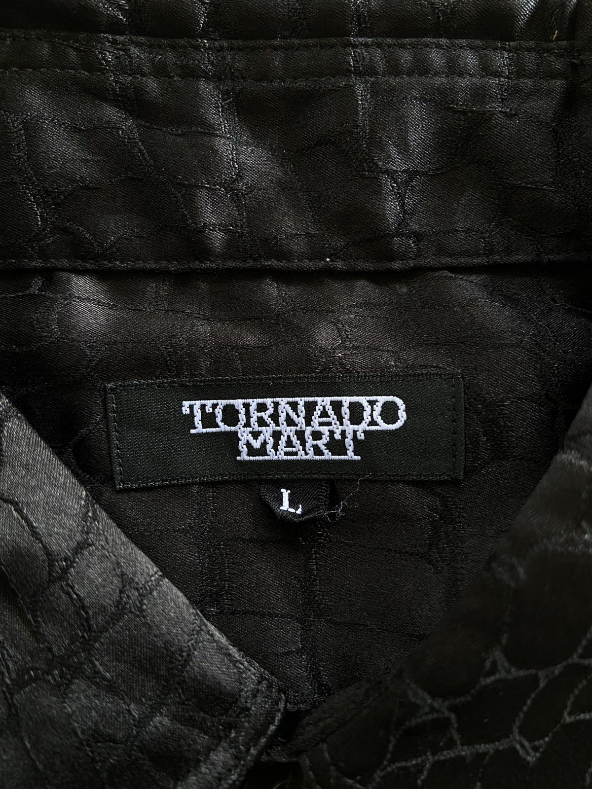 Tornado Mart 2000s Tornado Mart - Vkei Style Reptilian Pattern Shirt Size US L / EU 52-54 / 3 - 4 Thumbnail