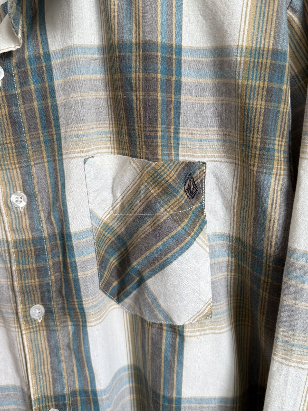 Volcom Volcom Corpo Class Casual Skater Plaid Button-Up Shirt Size US L / EU 52-54 / 3 - 4 Thumbnail