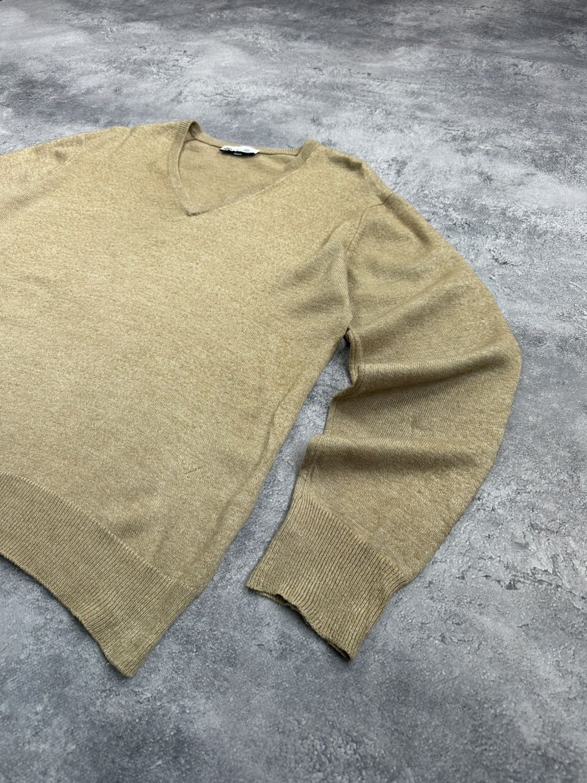 Loro Piana Loro Piana Lana Wool Beige Sweater Vintage Size US S / EU 44-46 / 1 - 4 Thumbnail