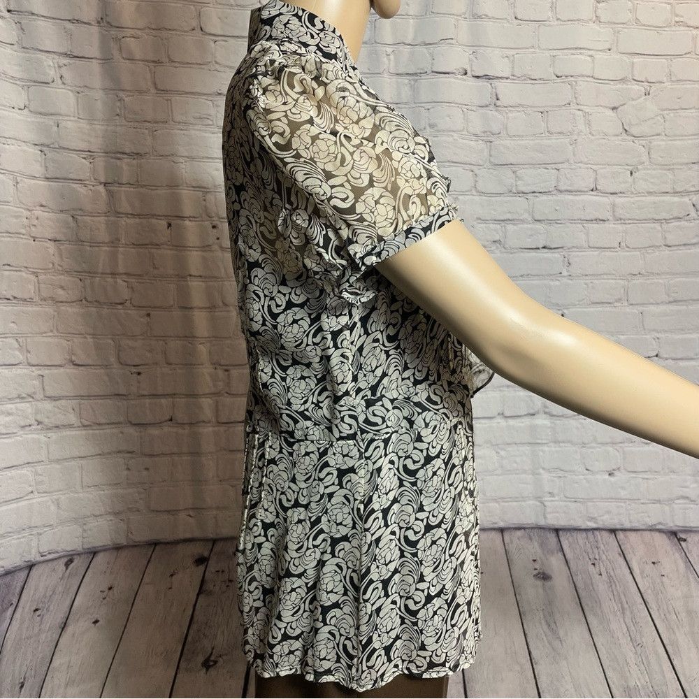 Alfani NWT New Alfani Silk 2 Piece Set Blouse Tank Top Size 4 Size S / US 4 / IT 40 - 3 Thumbnail