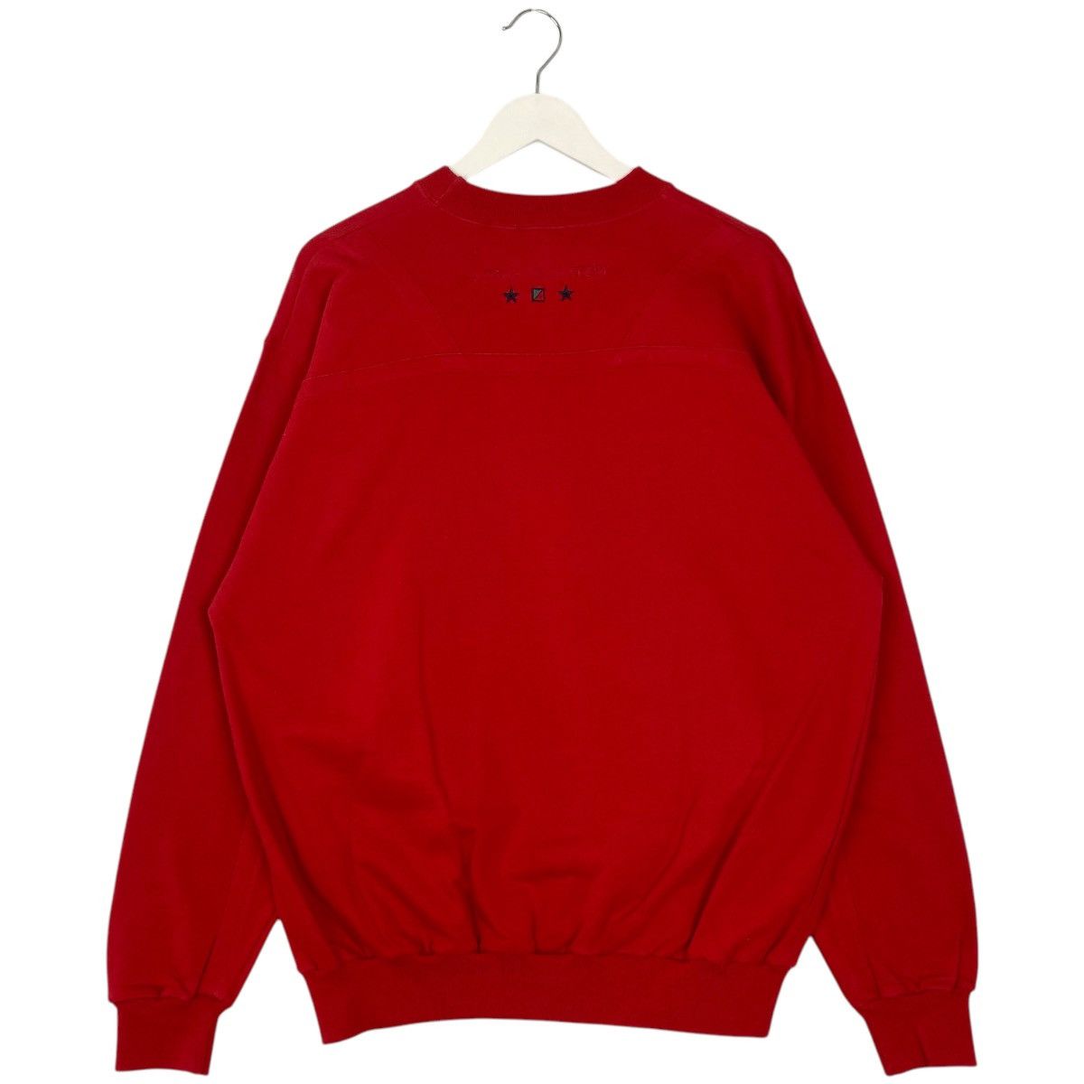 Vintage Vintage Red/Green Crewneck Sweatshirt Red Pullover Jumper M Size US M / EU 48-50 / 2 - 8 Thumbnail