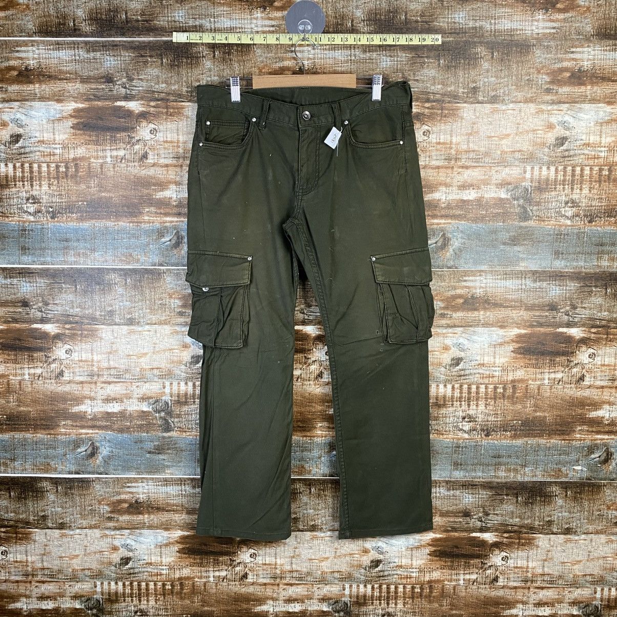 Takeo Kikuchi DL Takeo Kikuchi Green Cargo Multipocket Pants #C1151 Size US 30 / EU 46 - 1 Thumbnail