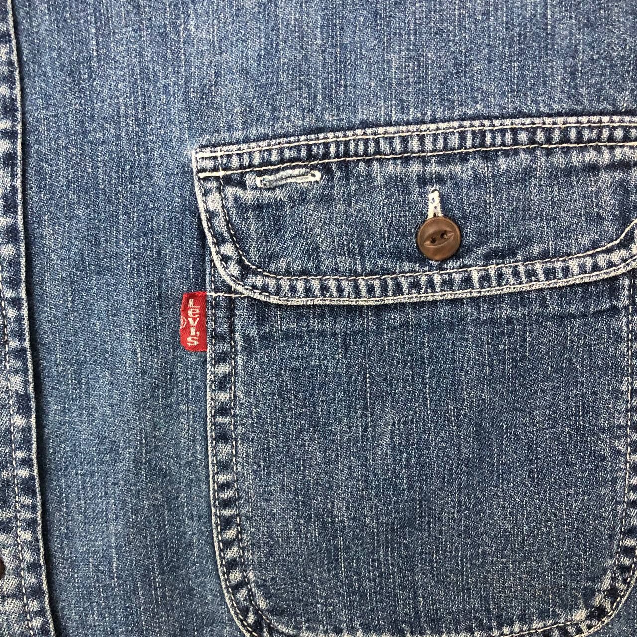 Levi's T474 VTG LEVI'S ACID WASH DENIM SHIRTS Size US L / EU 52-54 / 3 - 7 Thumbnail
