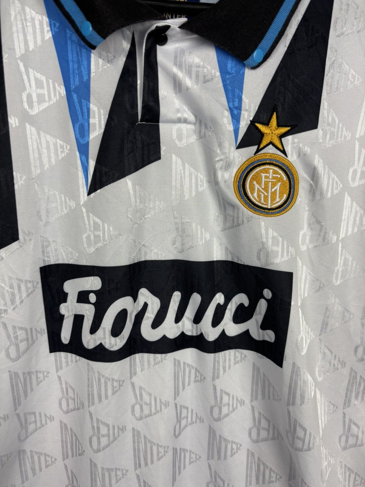 Other Inter Milan 1992 Score Draw Football Replica soccer jersey Size US XL / EU 56 / 4 - 3 Thumbnail