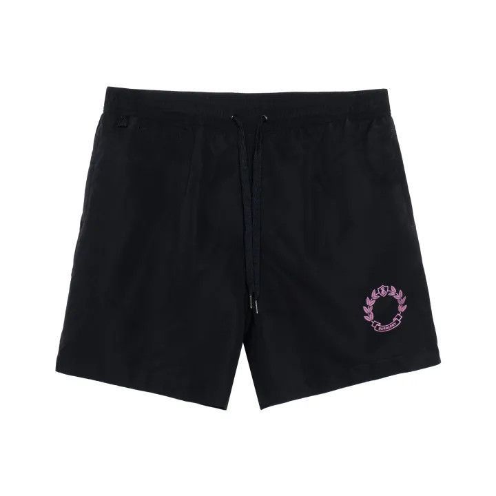 Burberry Burberry Burberry Black Drawstring Swim Trunks-2507 Size US 27 - 1 Thumbnail